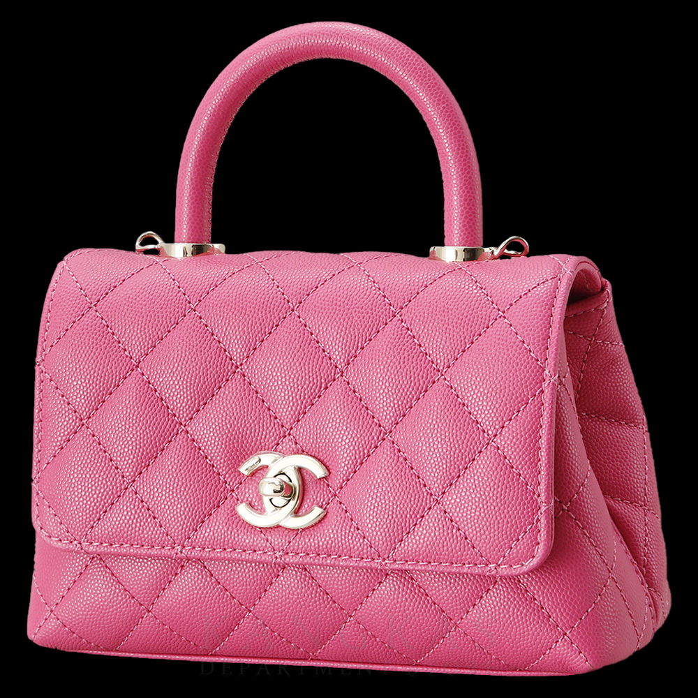 CHANEL(USED)샤넬 캐비어 코코핸들 미니