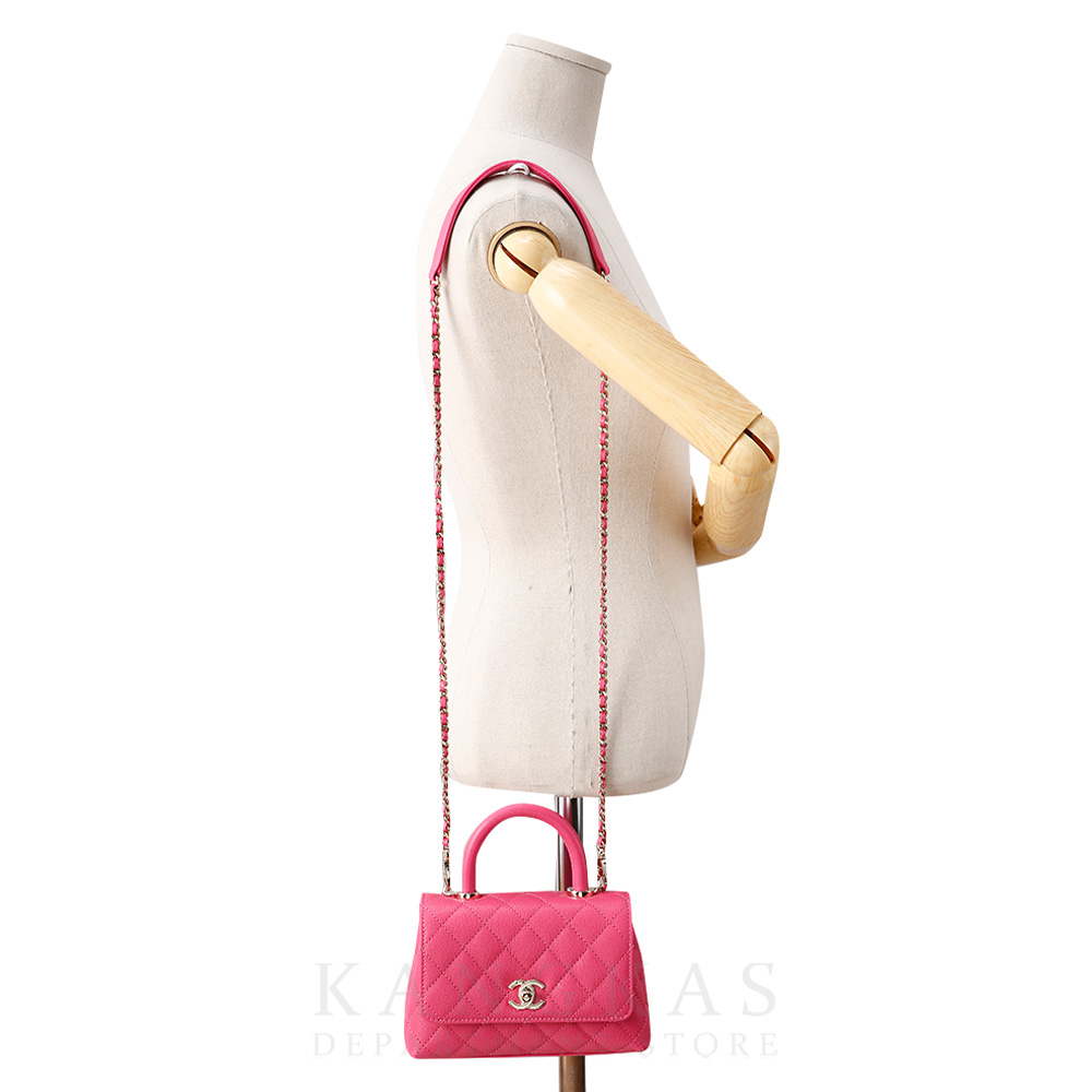 CHANEL(USED)샤넬 캐비어 코코핸들 미니