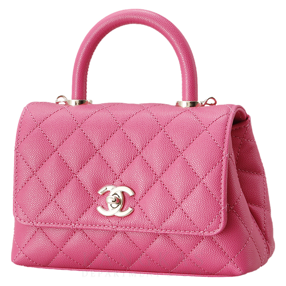 CHANEL(USED)샤넬 캐비어 코코핸들 미니