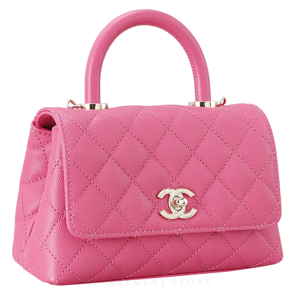 CHANEL(USED)샤넬 캐비어 코코핸들 미니