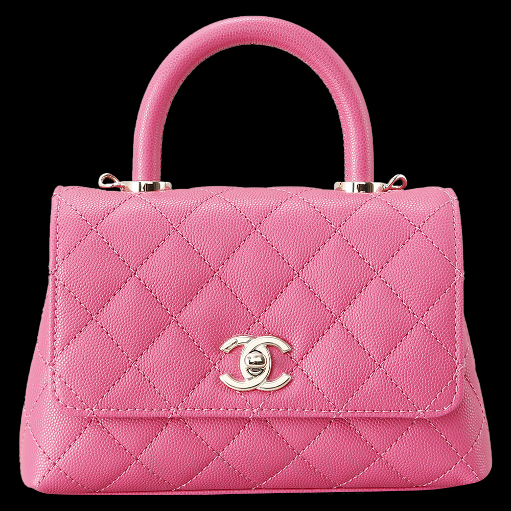 CHANEL(USED)샤넬 캐비어 코코핸들 미니