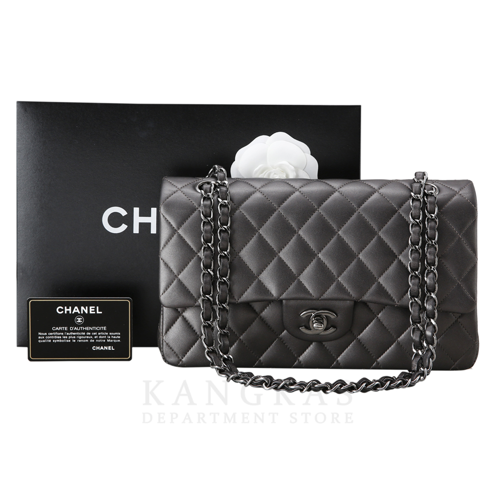 CHANEL(USED)샤넬 램스킨 클래식 미듐 플랩백