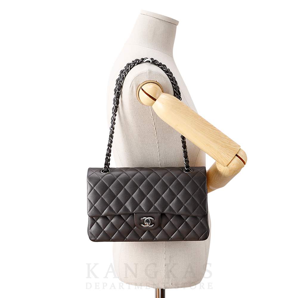 CHANEL(USED)샤넬 램스킨 클래식 미듐 플랩백