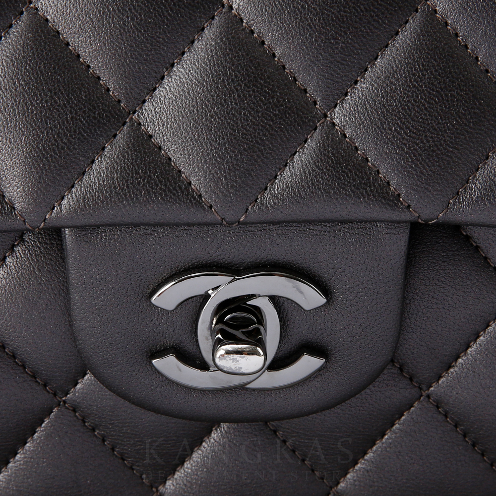 CHANEL(USED)샤넬 램스킨 클래식 미듐 플랩백