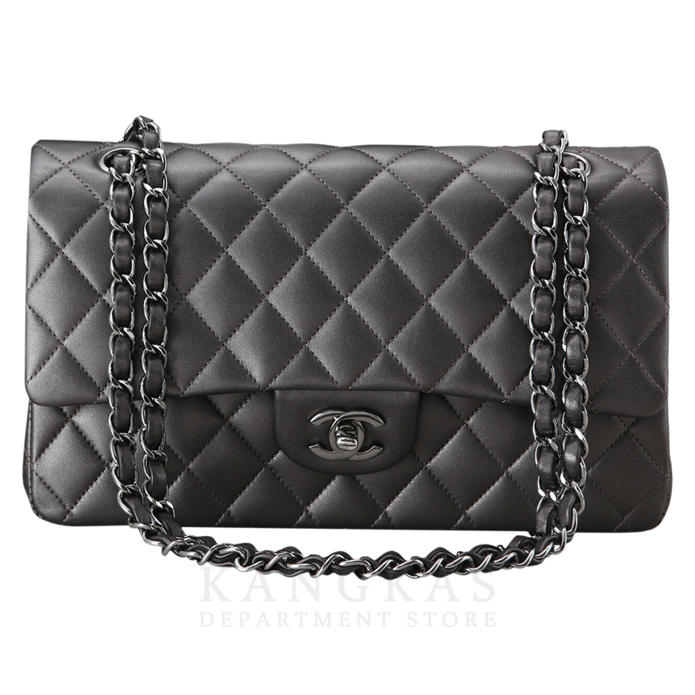 CHANEL(USED)샤넬 램스킨 클래식 미듐 플랩백