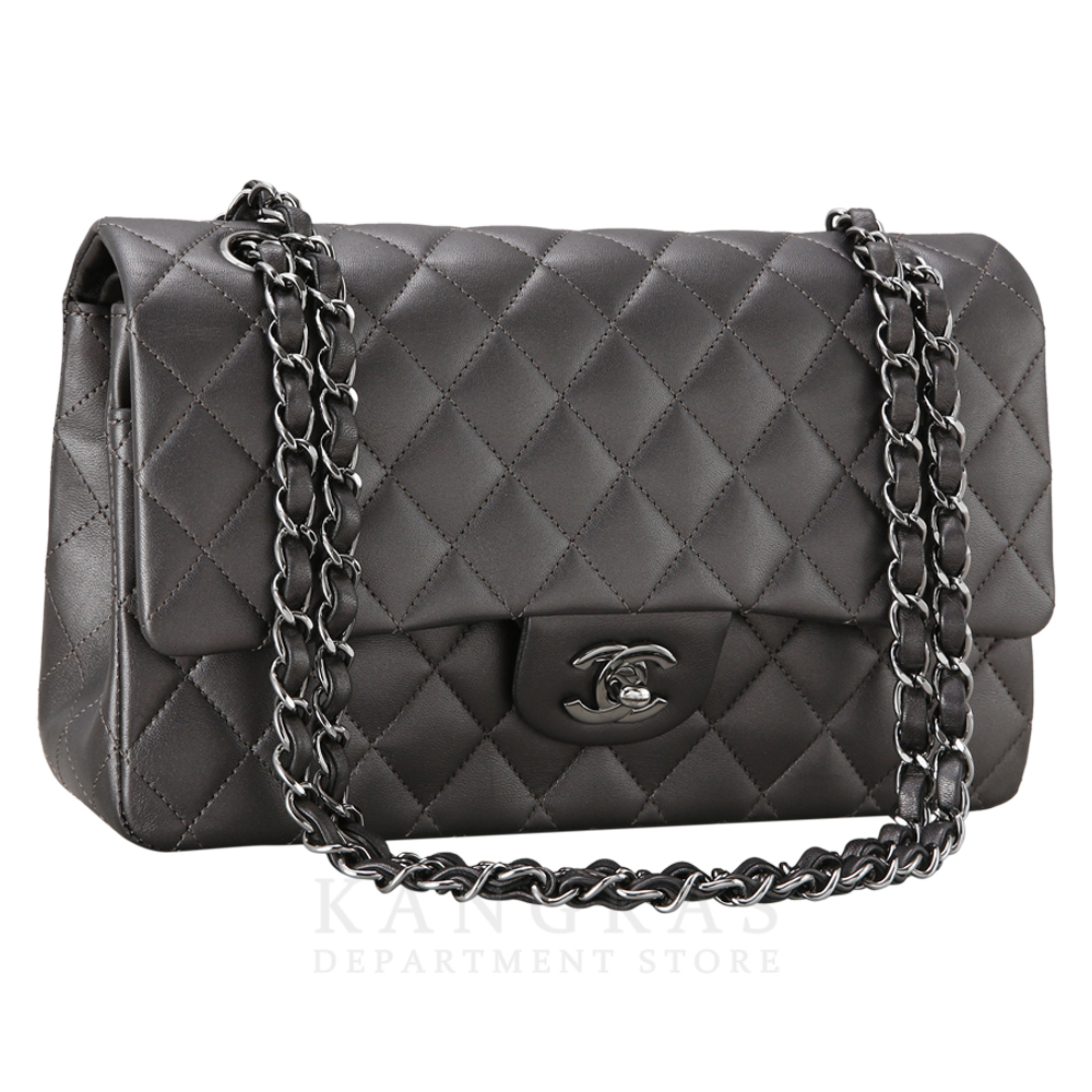 CHANEL(USED)샤넬 램스킨 클래식 미듐 플랩백