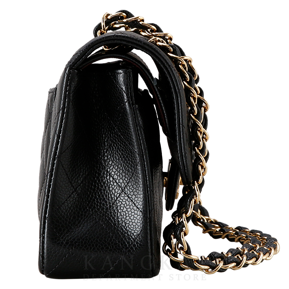 CHANEL(USED)샤넬 캐비어 클래식 스몰 플랩백