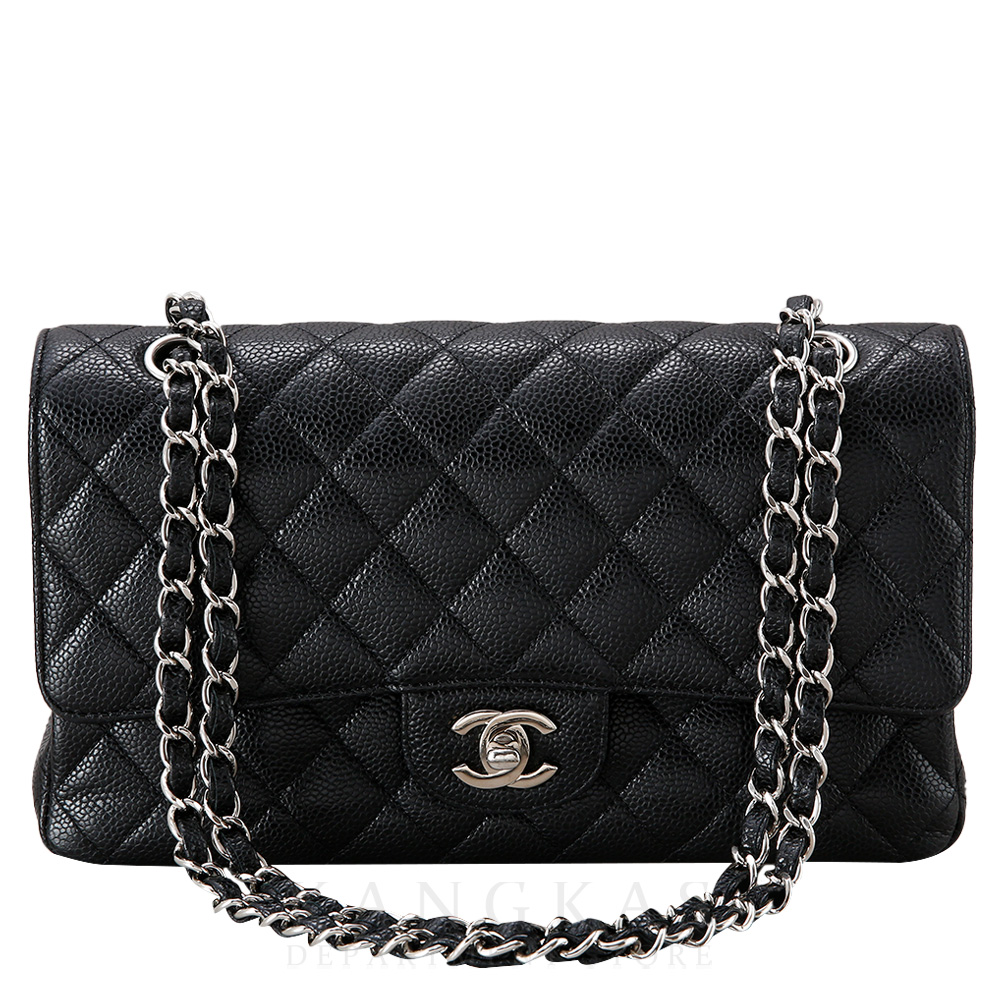 CHANEL(USED)샤넬 캐비어 클래식 미듐 플랩백