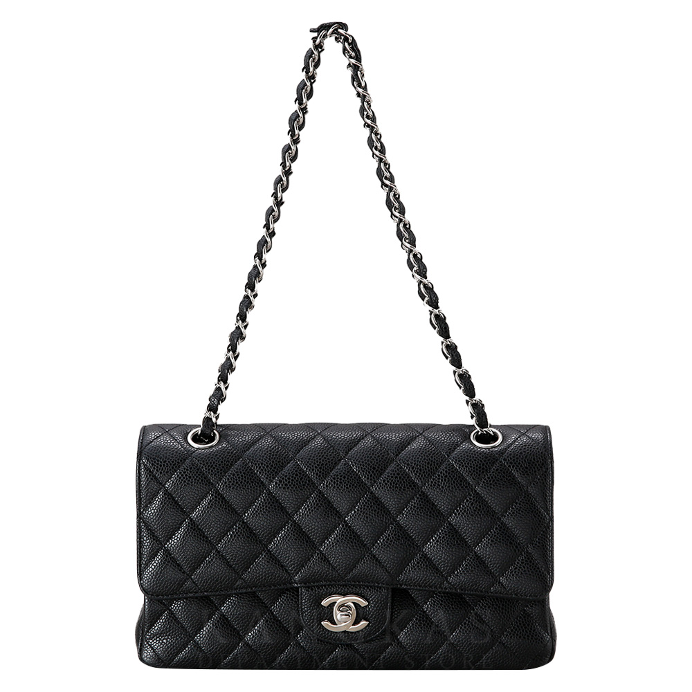 CHANEL(USED)샤넬 캐비어 클래식 미듐 플랩백