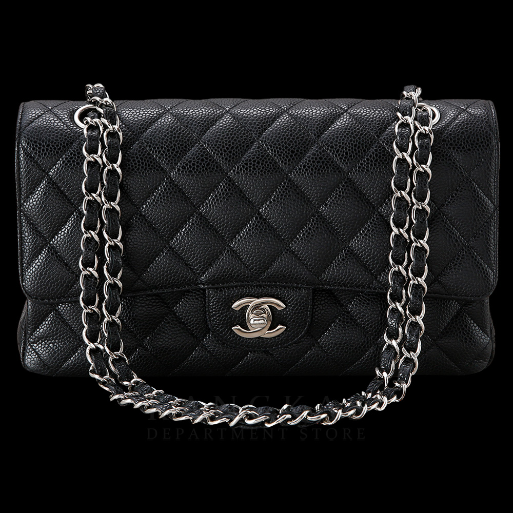 CHANEL(USED)샤넬 캐비어 클래식 미듐 플랩백