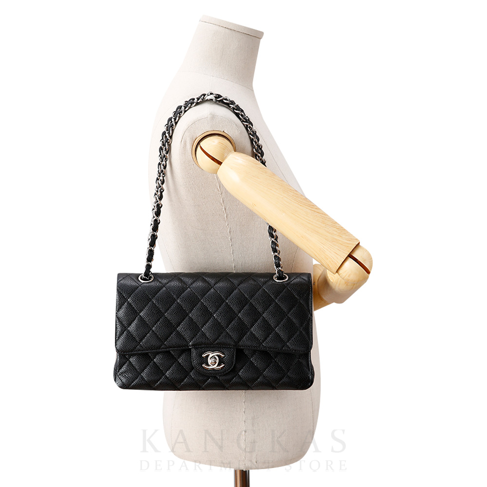 CHANEL(USED)샤넬 캐비어 클래식 미듐 플랩백