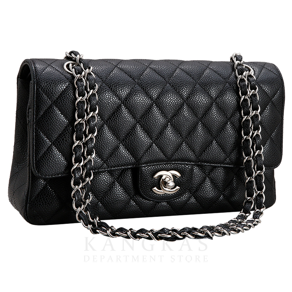 CHANEL(USED)샤넬 캐비어 클래식 미듐 플랩백