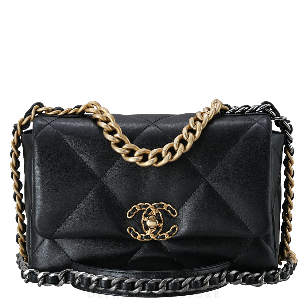 CHANEL(USED)샤넬 AS1160 램스킨 미듐 19백