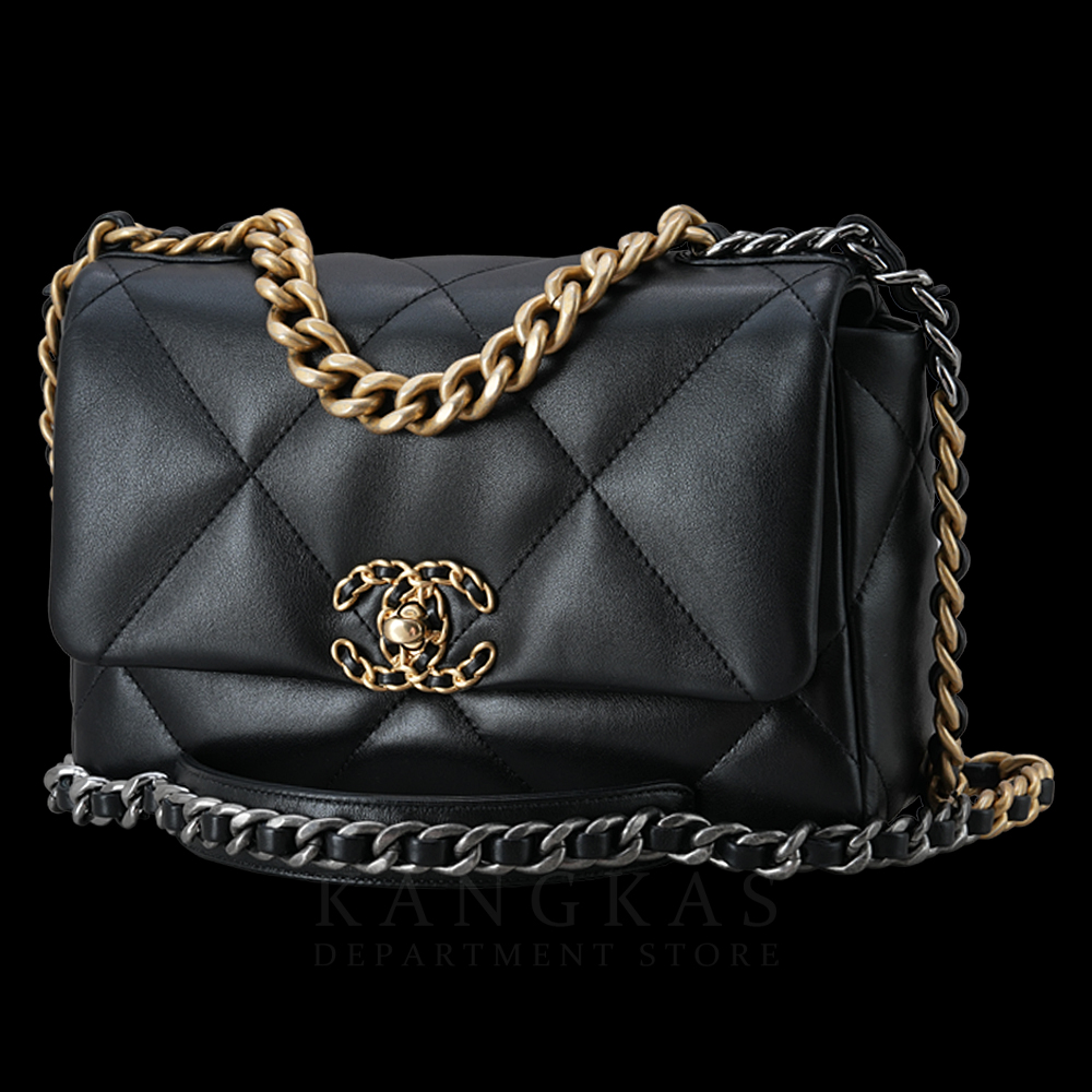 CHANEL(USED)샤넬 AS1160 램스킨 미듐 19백