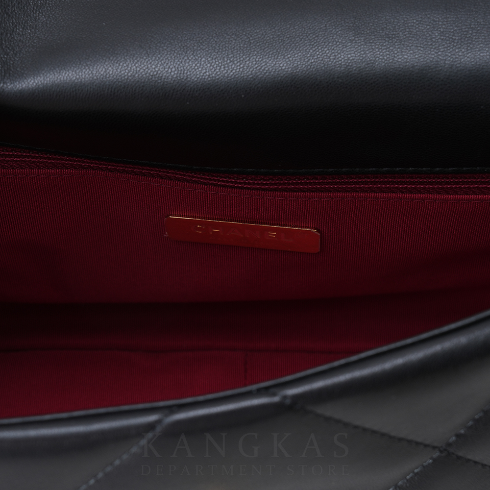 CHANEL(USED)샤넬 AS1160 램스킨 미듐 19백