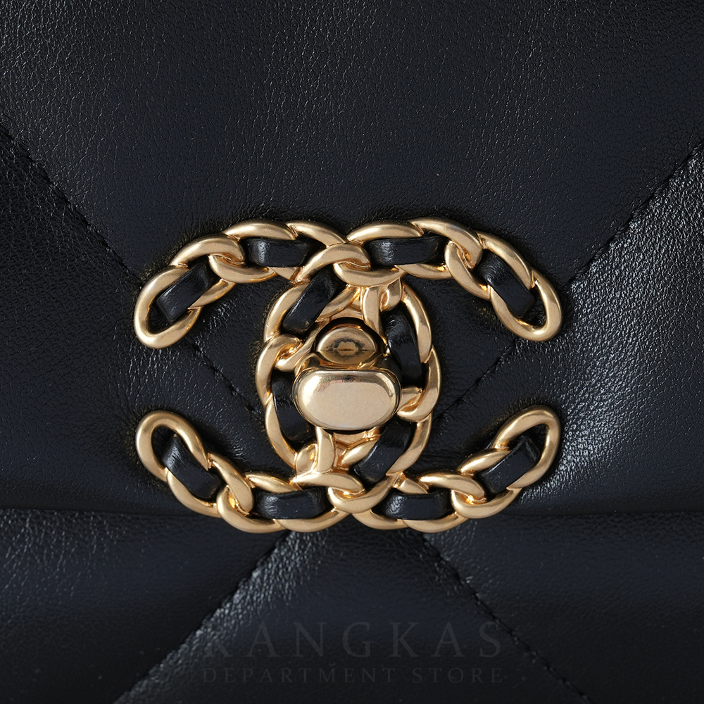 CHANEL(USED)샤넬 AS1160 램스킨 미듐 19백