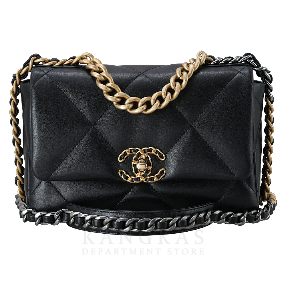 CHANEL(USED)샤넬 AS1160 램스킨 미듐 19백