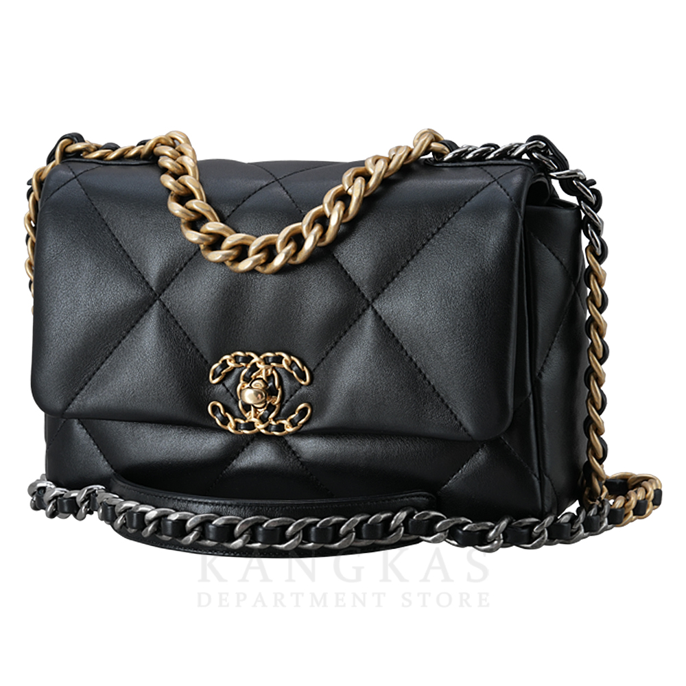 CHANEL(USED)샤넬 AS1160 램스킨 미듐 19백