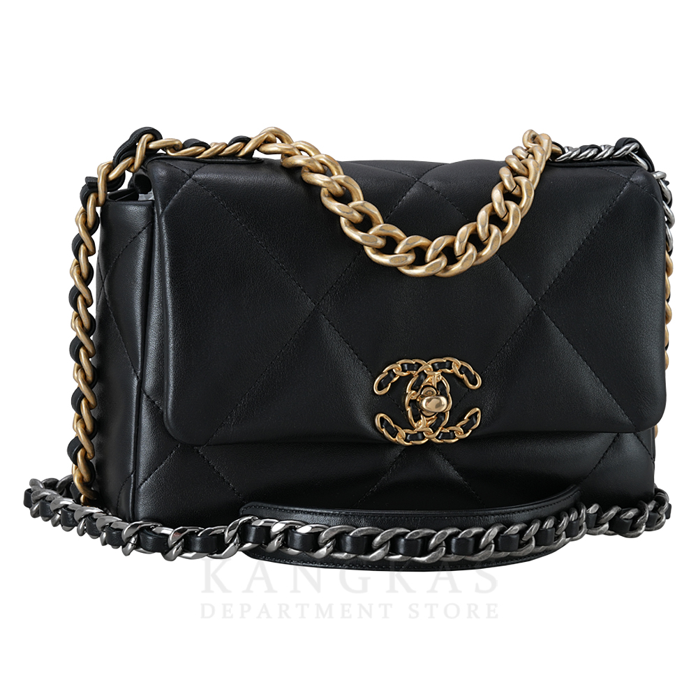 CHANEL(USED)샤넬 AS1160 램스킨 미듐 19백