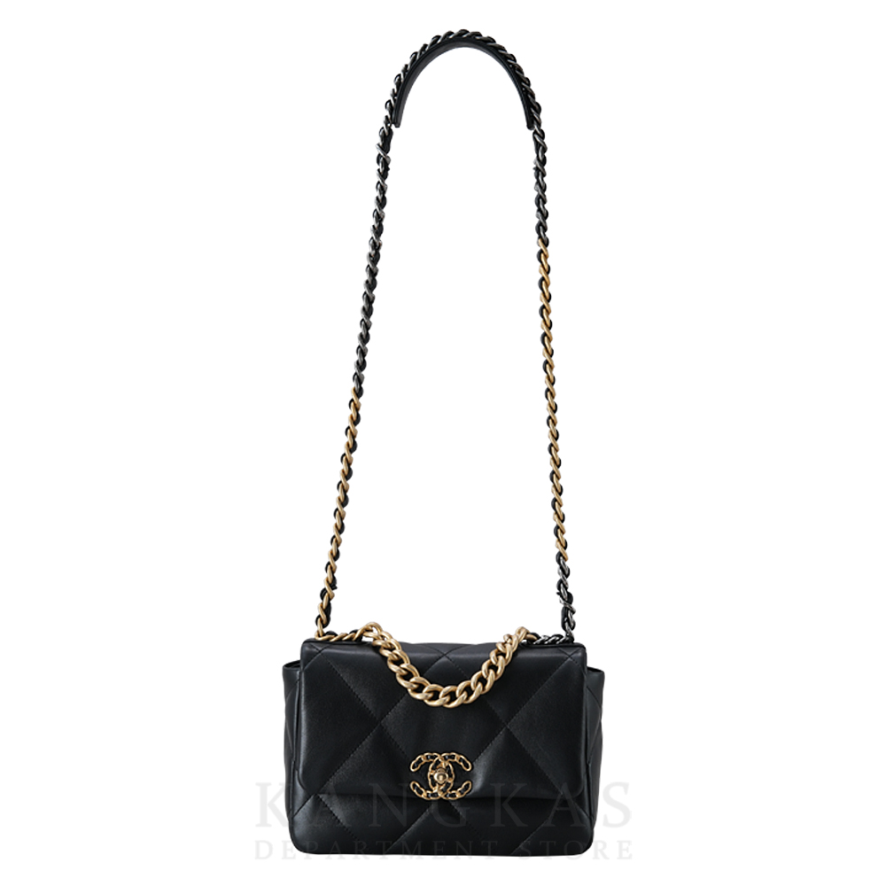 CHANEL(USED)샤넬 AS1160 램스킨 미듐 19백