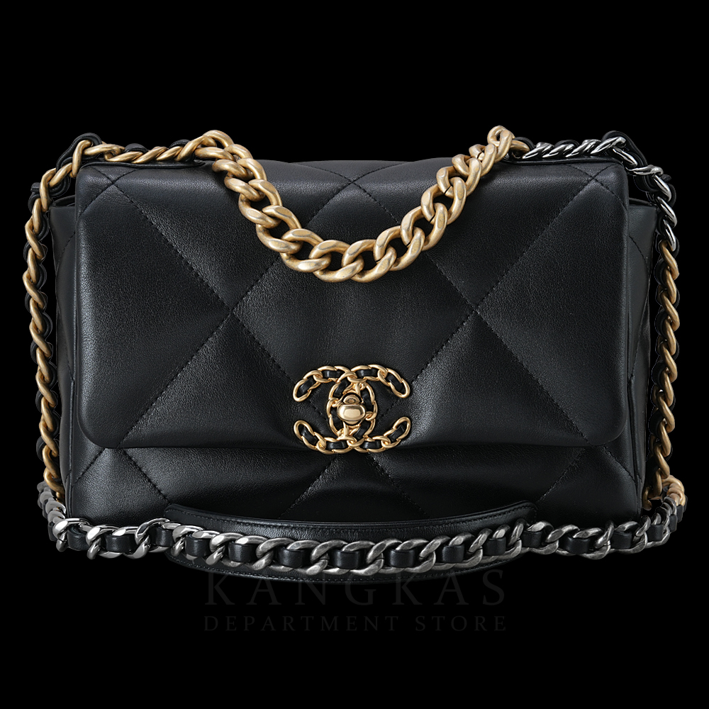 CHANEL(USED)샤넬 AS1160 램스킨 미듐 19백