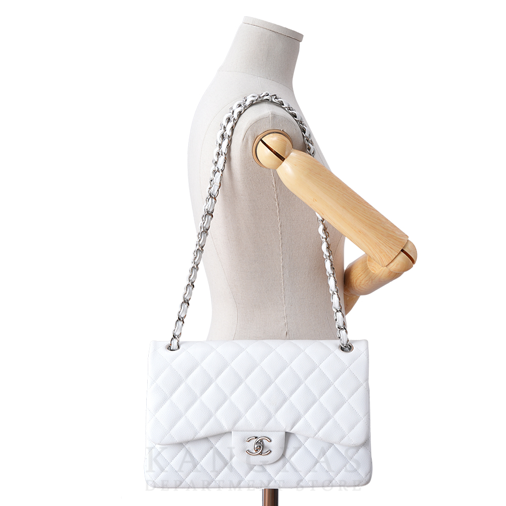 CHANEL(USED)샤넬 캐비어 클래식 점보 플랩백