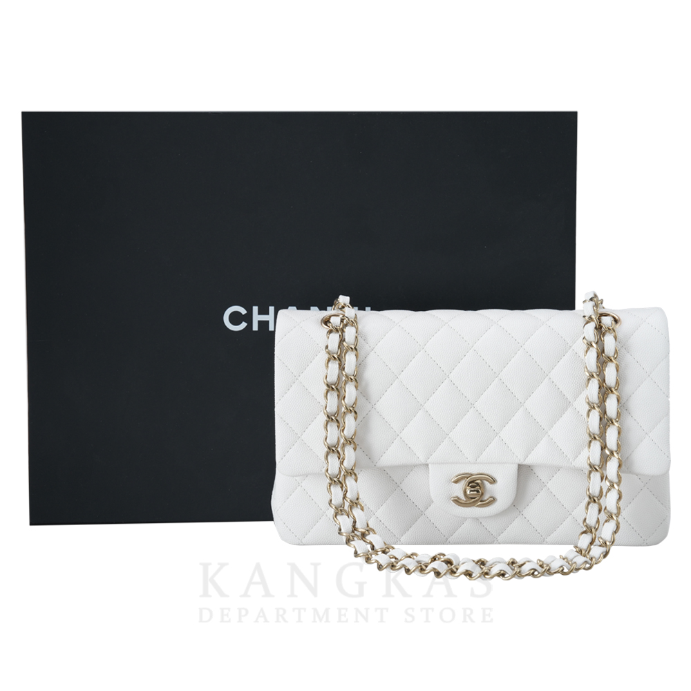 CHANEL(USED)샤넬 캐비어 클래식 미듐 플랩백