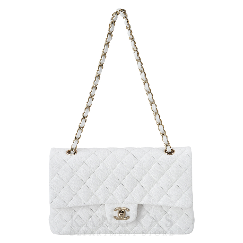 CHANEL(USED)샤넬 캐비어 클래식 미듐 플랩백