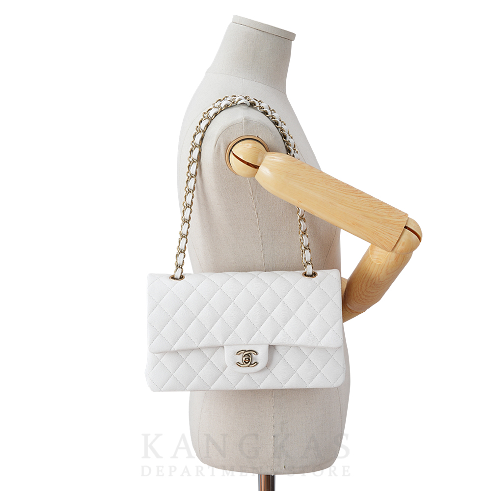 CHANEL(USED)샤넬 캐비어 클래식 미듐 플랩백