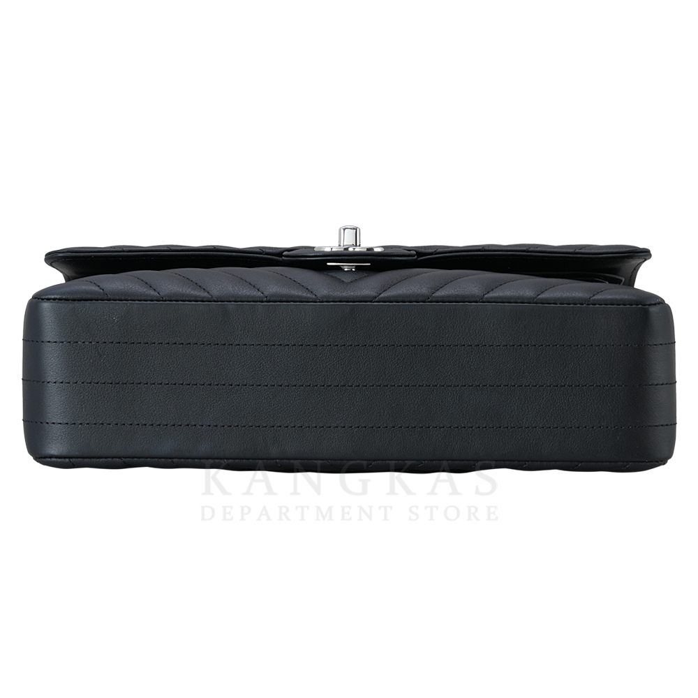 CHANEL(USED)샤넬 A01112 카프스킨 쉐브론 미듐 플랩백