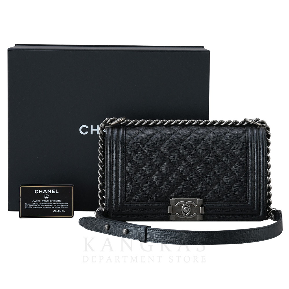 CHANEL(USED)샤넬 캐비어 클래식 미듐 플랩백