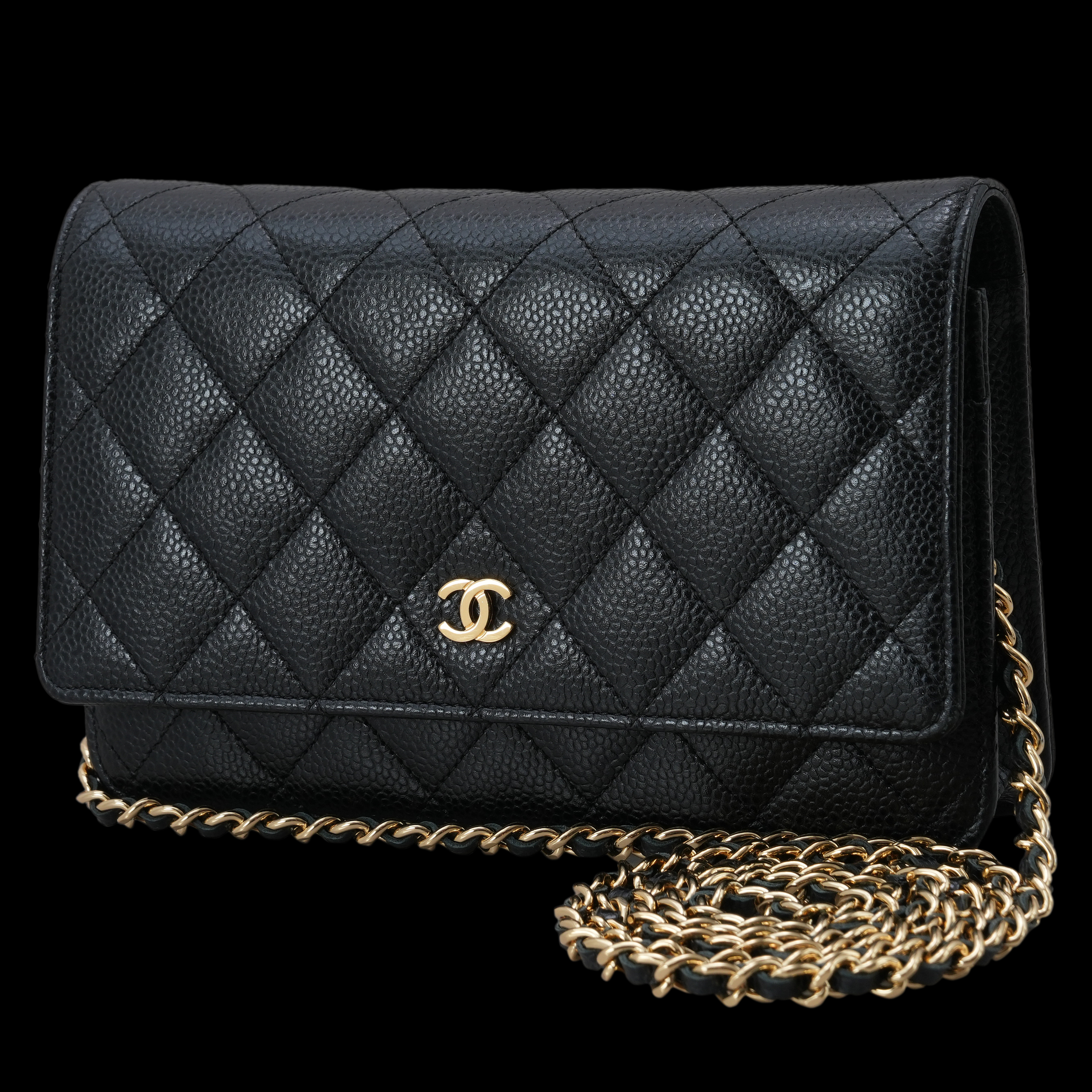 CHANEL(USED)샤넬 A33814 캐비어 클래식 WOC