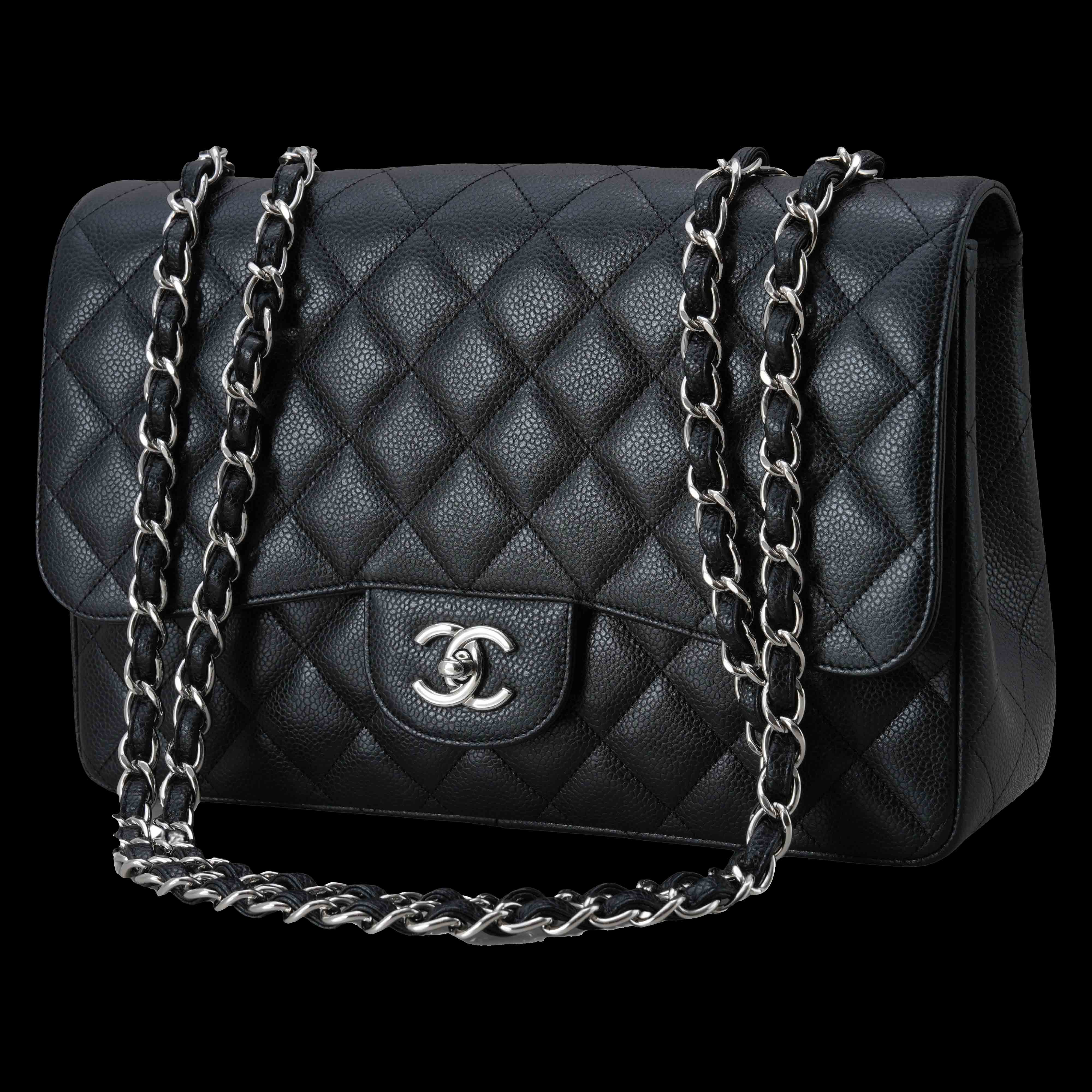 CHANEL(USED)샤넬 캐비어 클래식 라지 원플랩백