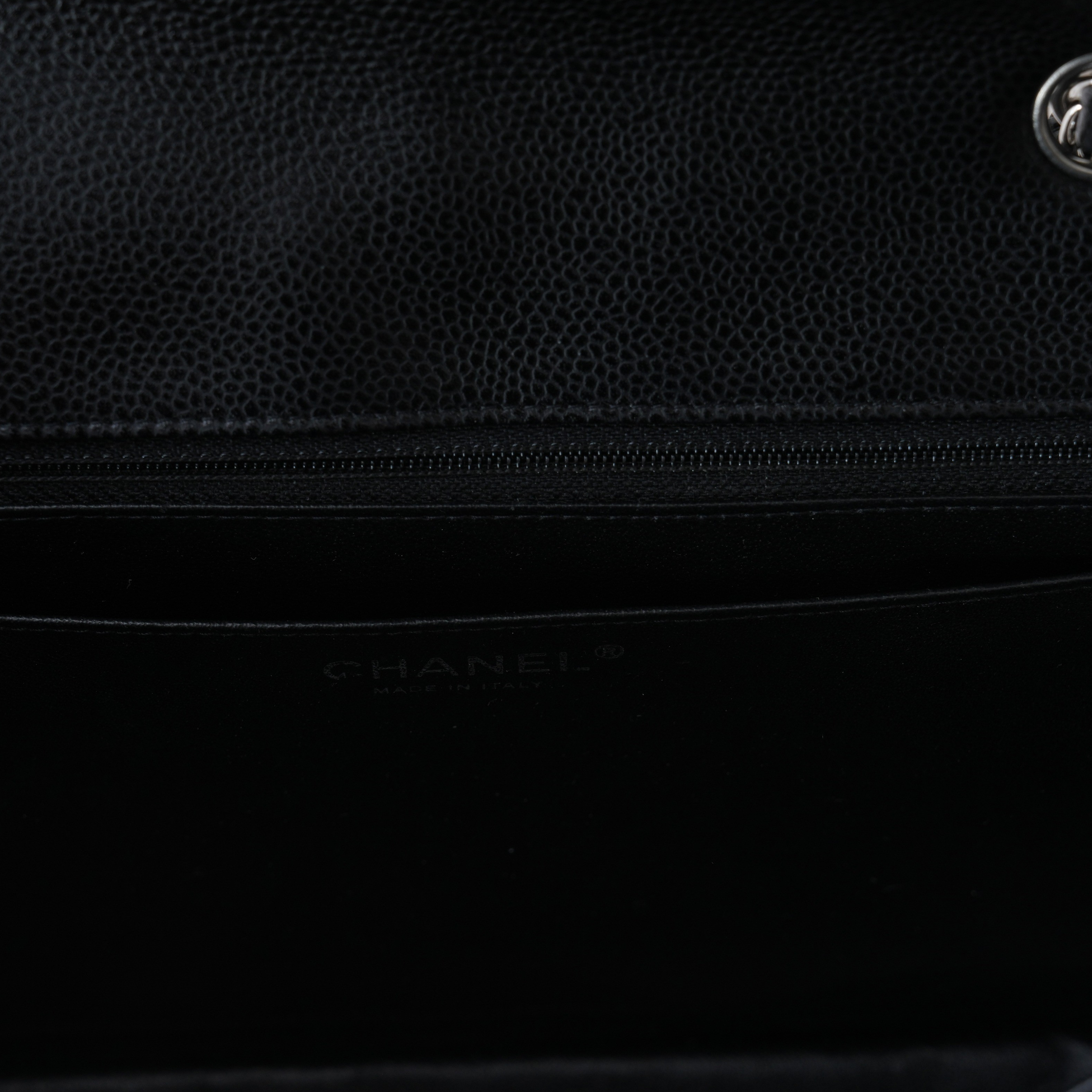 CHANEL(USED)샤넬 캐비어 클래식 라지 원플랩백