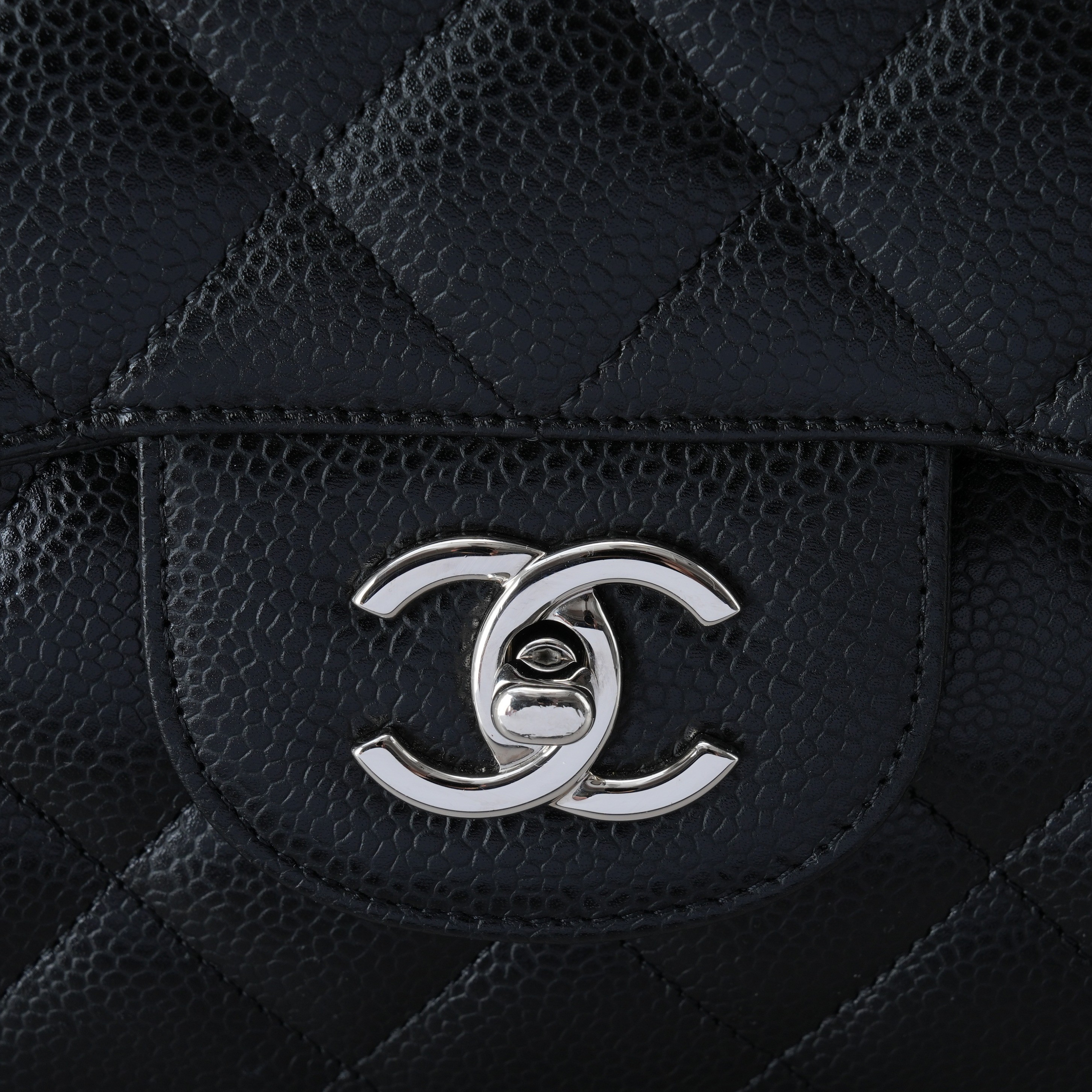 CHANEL(USED)샤넬 캐비어 클래식 라지 원플랩백