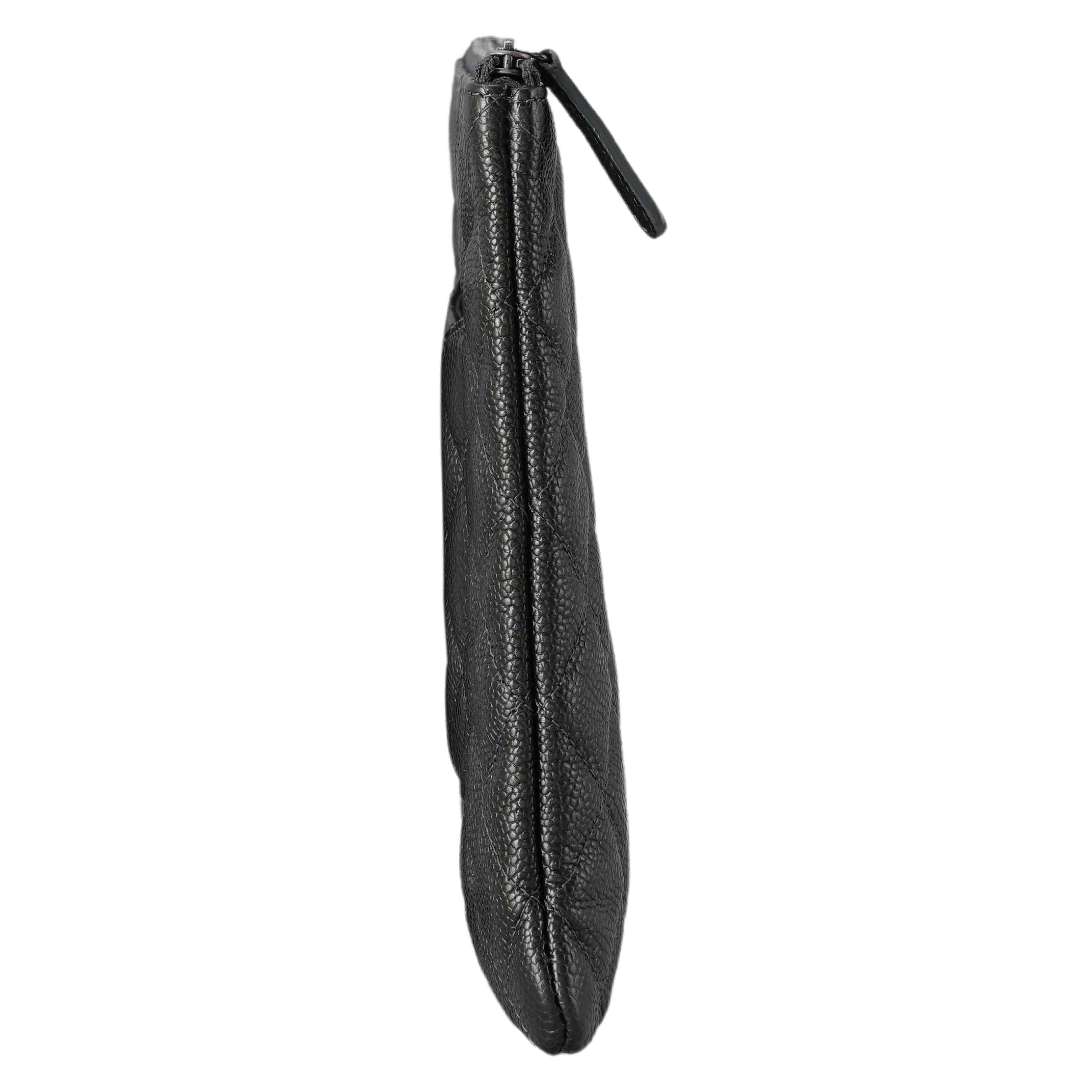 CHANEL(USED)샤넬 클래식 캐비어 클러치 뉴미듐