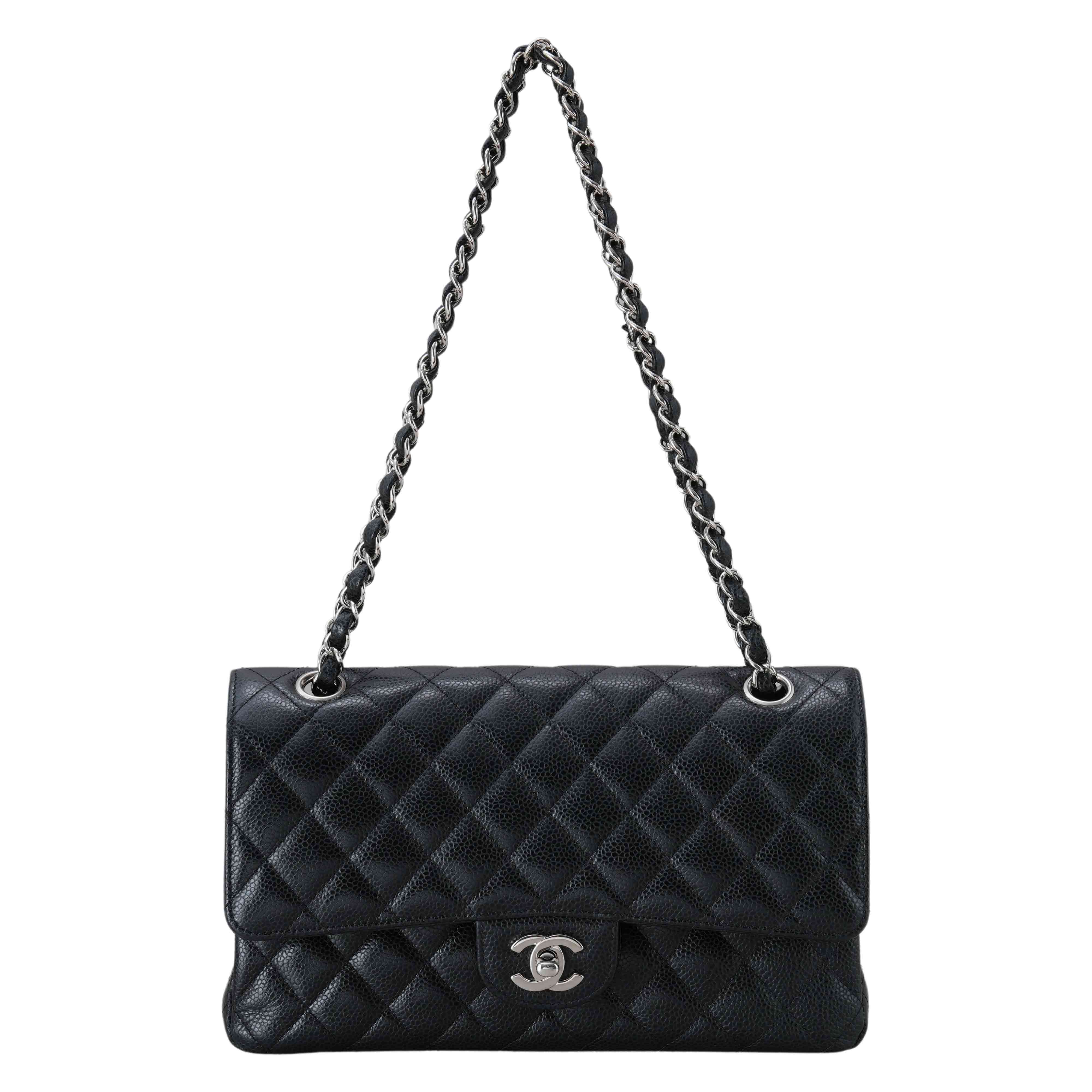 CHANEL(USED)샤넬 캐비어 클래식 미듐 플랩백