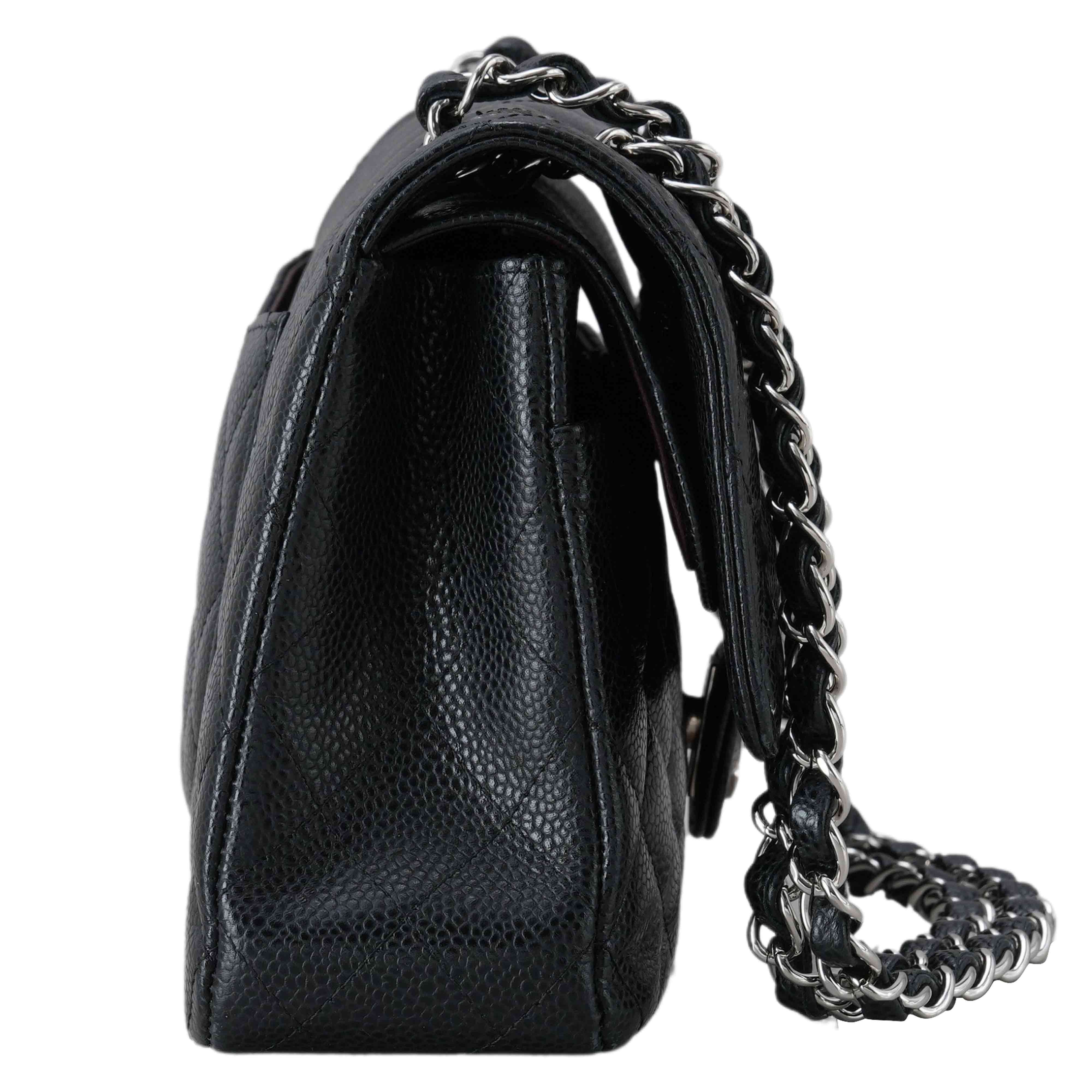 CHANEL(USED)샤넬 캐비어 클래식 미듐 플랩백