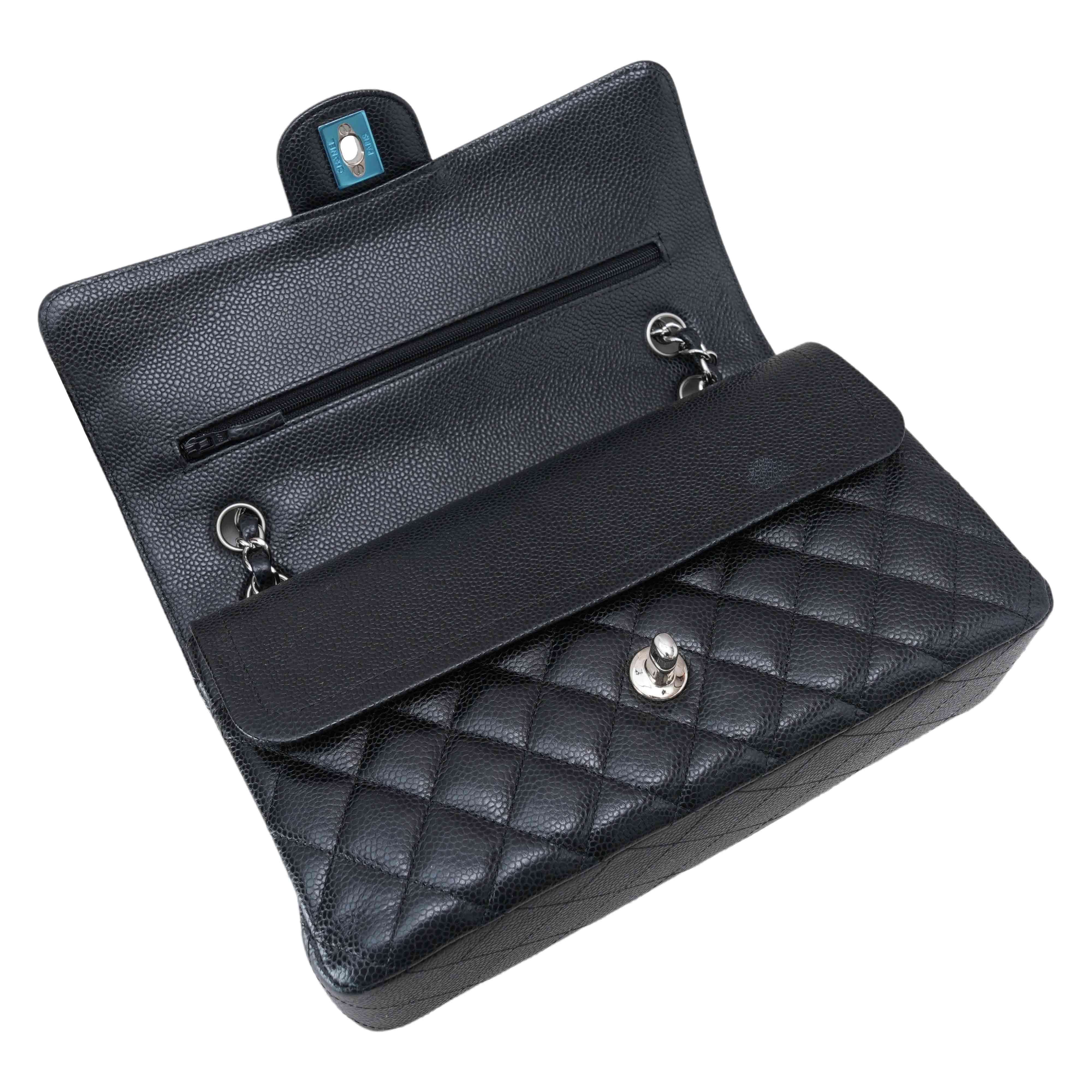 CHANEL(USED)샤넬 캐비어 클래식 미듐 플랩백