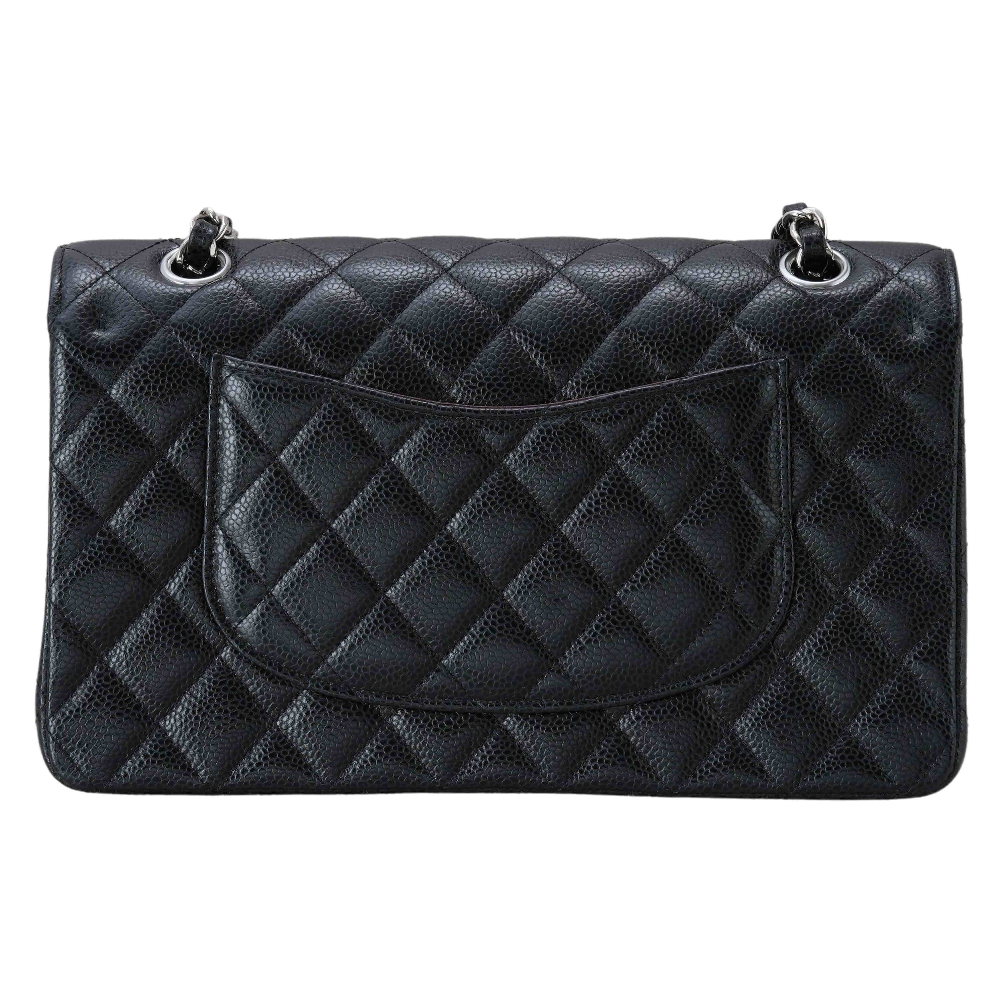CHANEL(USED)샤넬 캐비어 클래식 미듐 플랩백