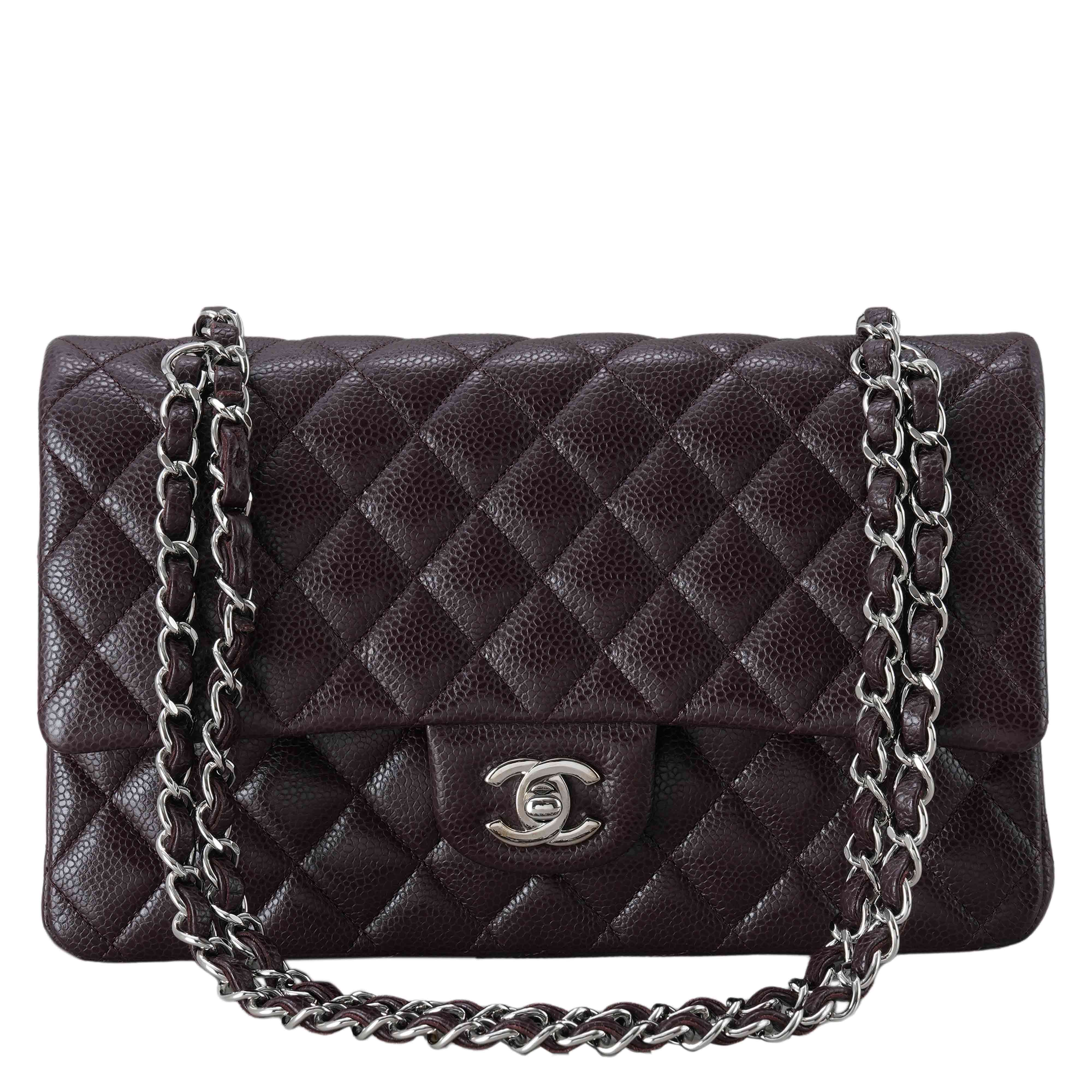 CHANEL(USED)샤넬 클래식 캐비어 미듐