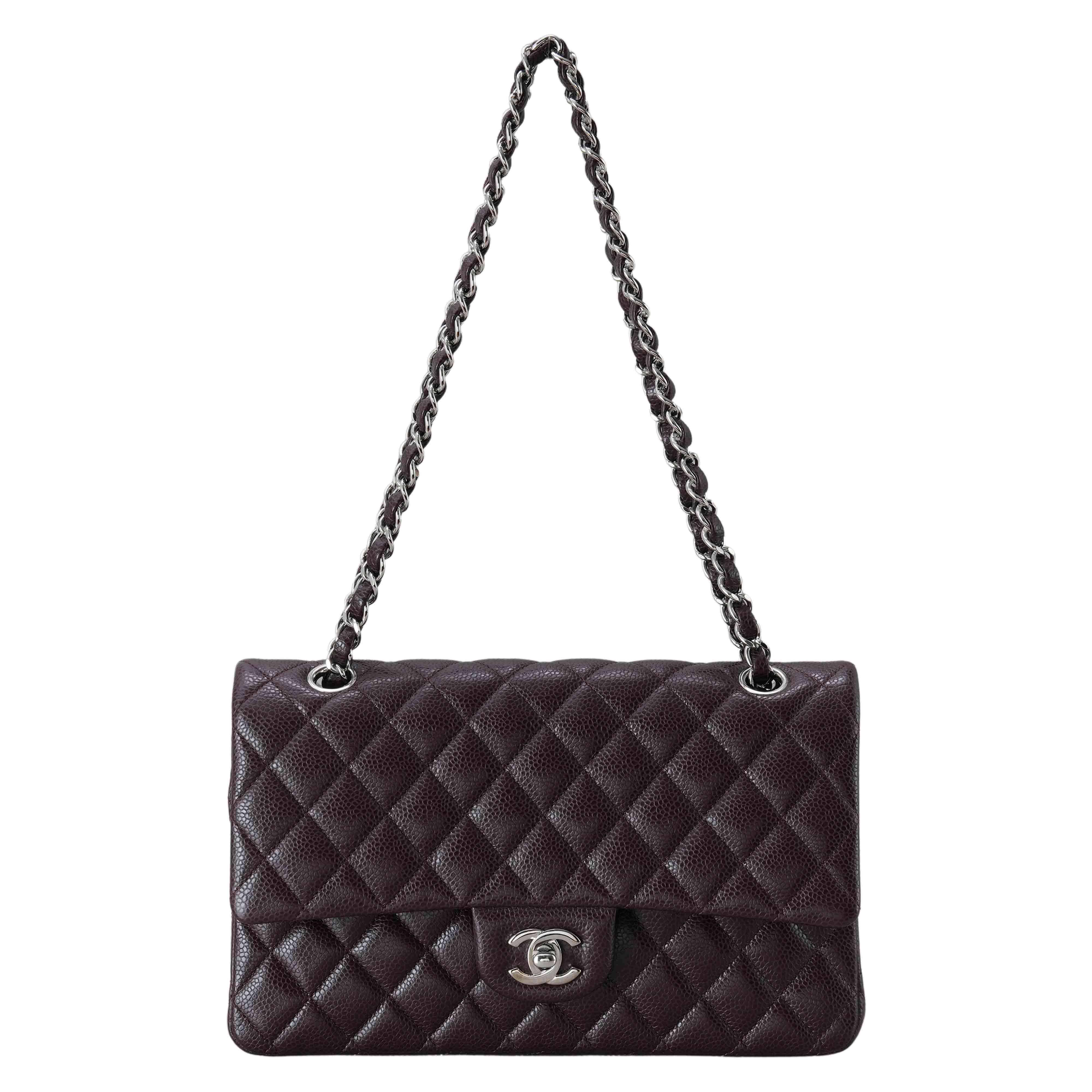 CHANEL(USED)샤넬 클래식 캐비어 미듐