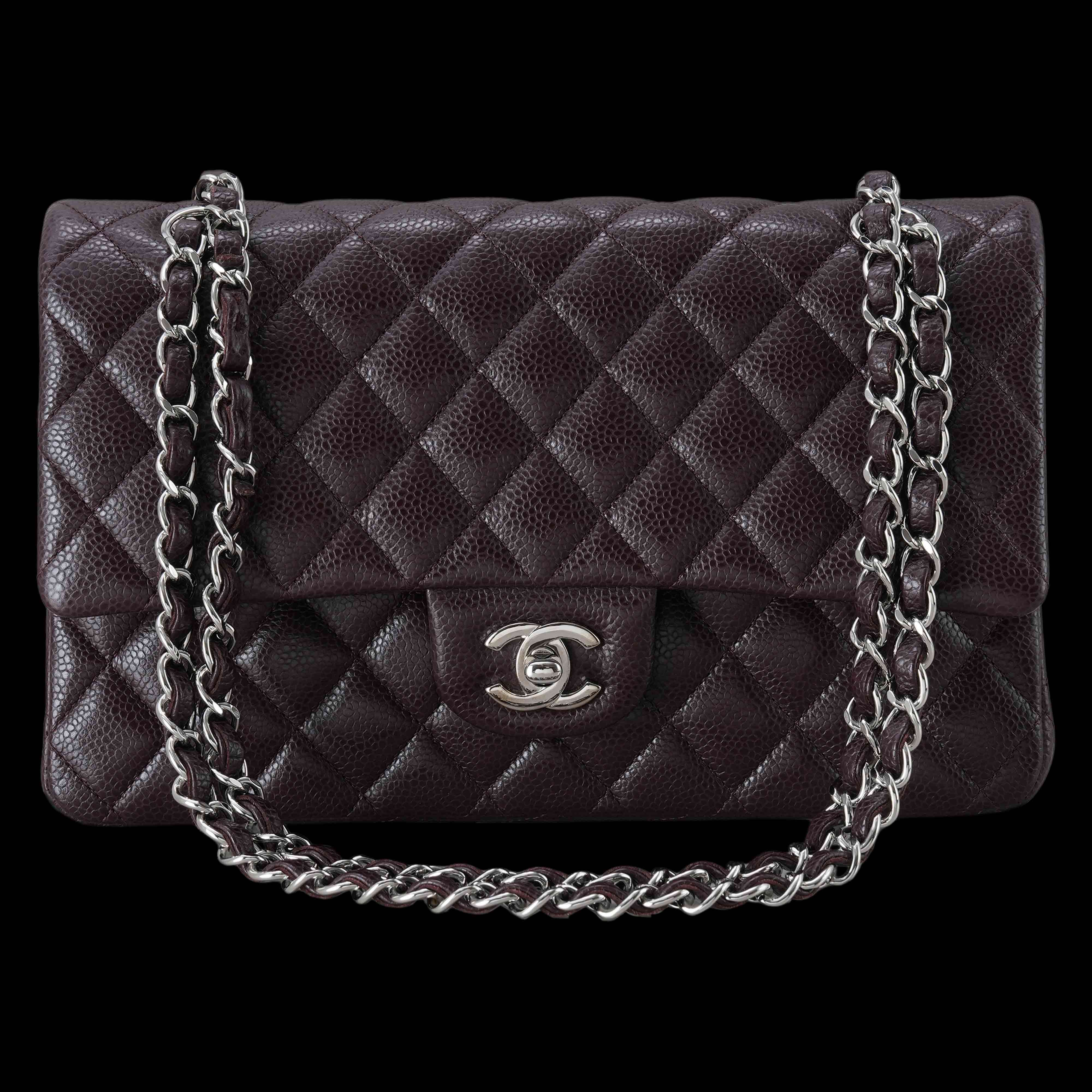 CHANEL(USED)샤넬 클래식 캐비어 미듐