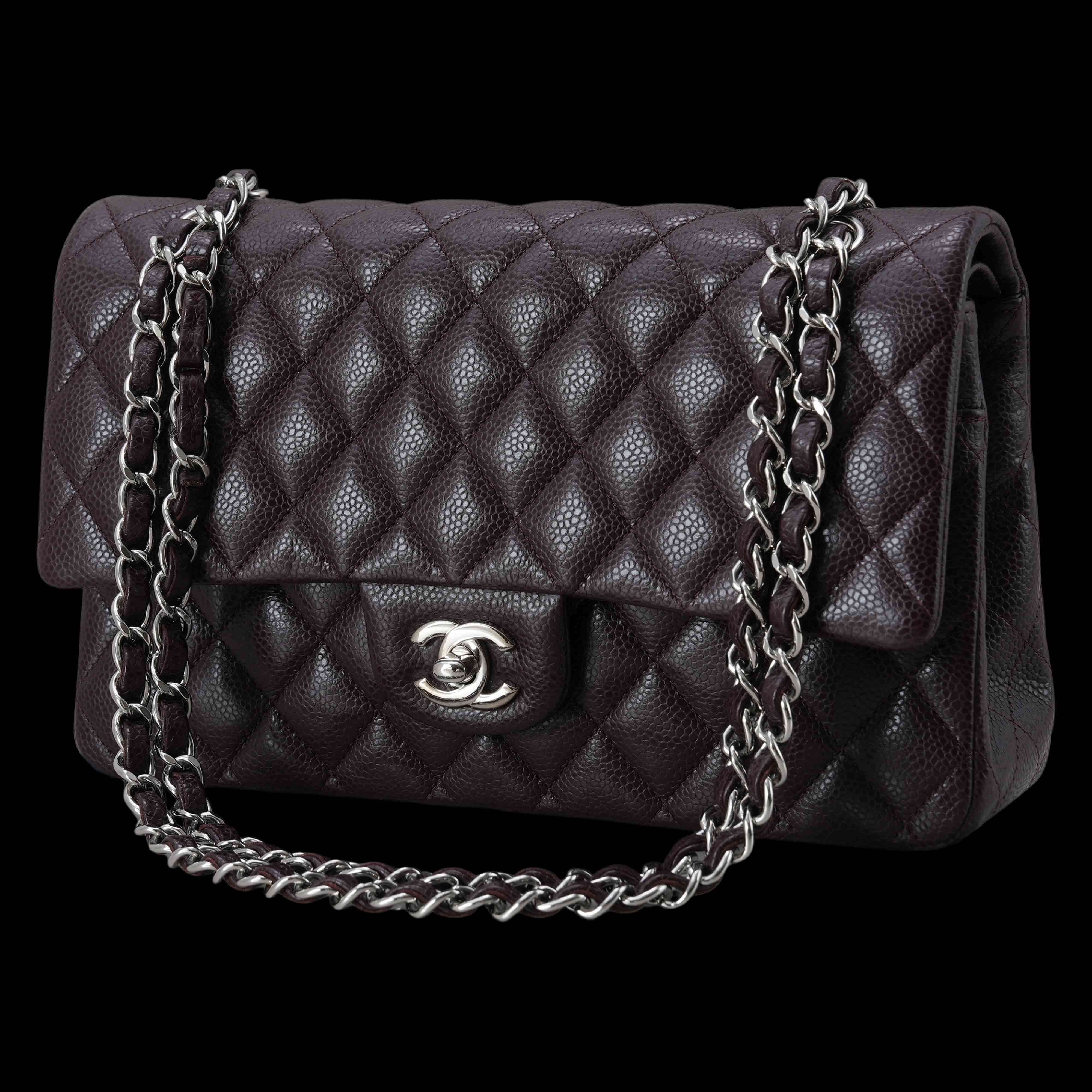 CHANEL(USED)샤넬 클래식 캐비어 미듐