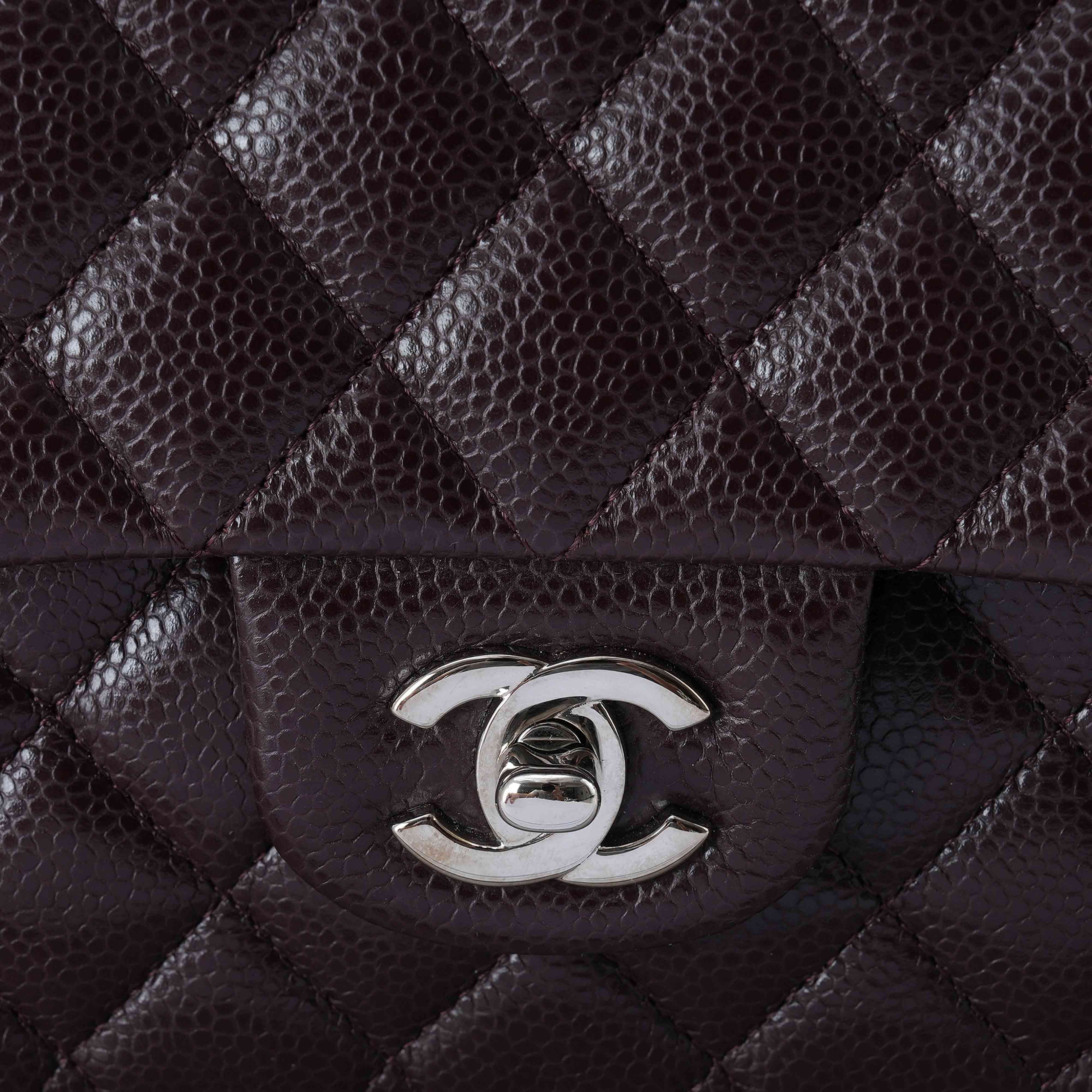 CHANEL(USED)샤넬 클래식 캐비어 미듐