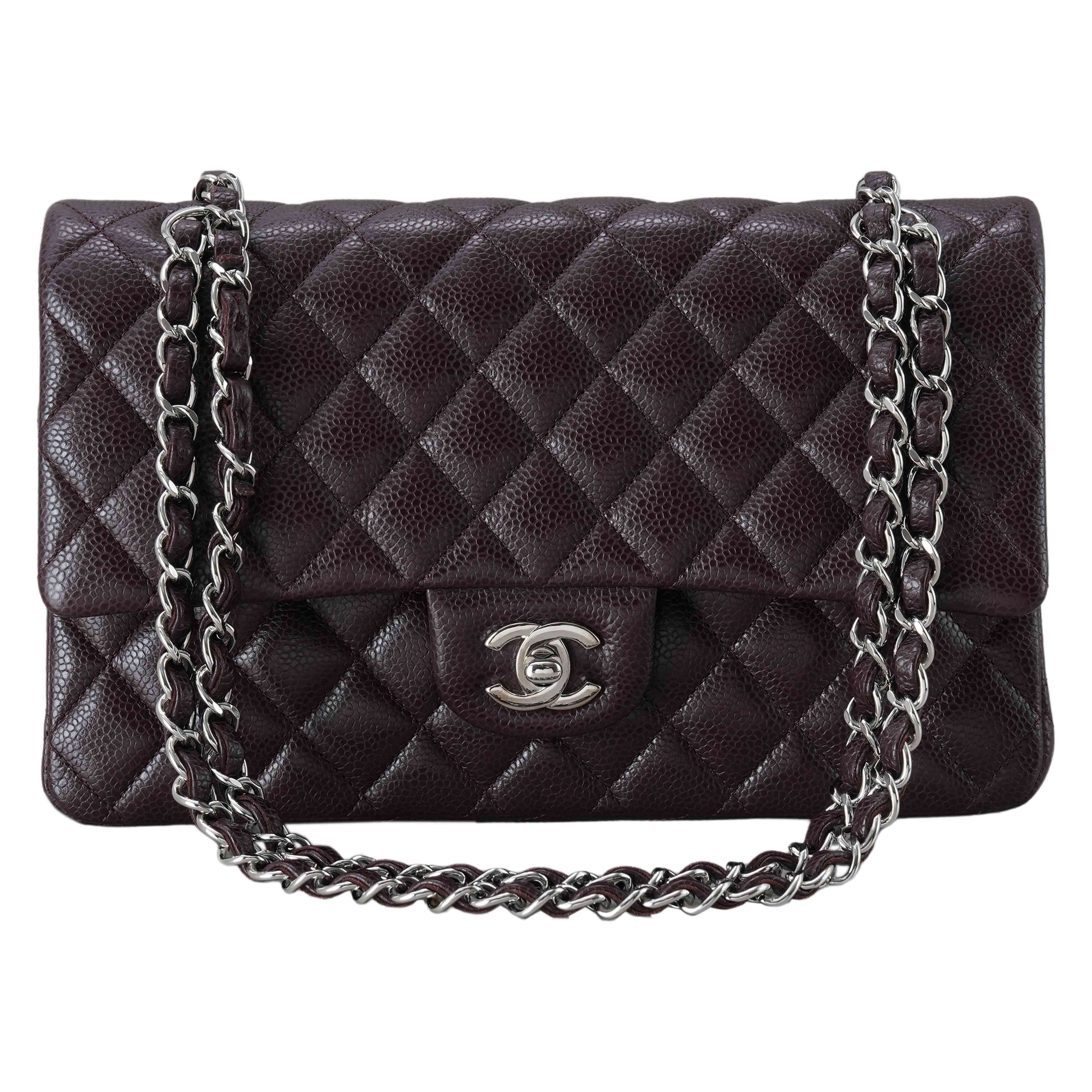 CHANEL(USED)샤넬 클래식 캐비어 미듐