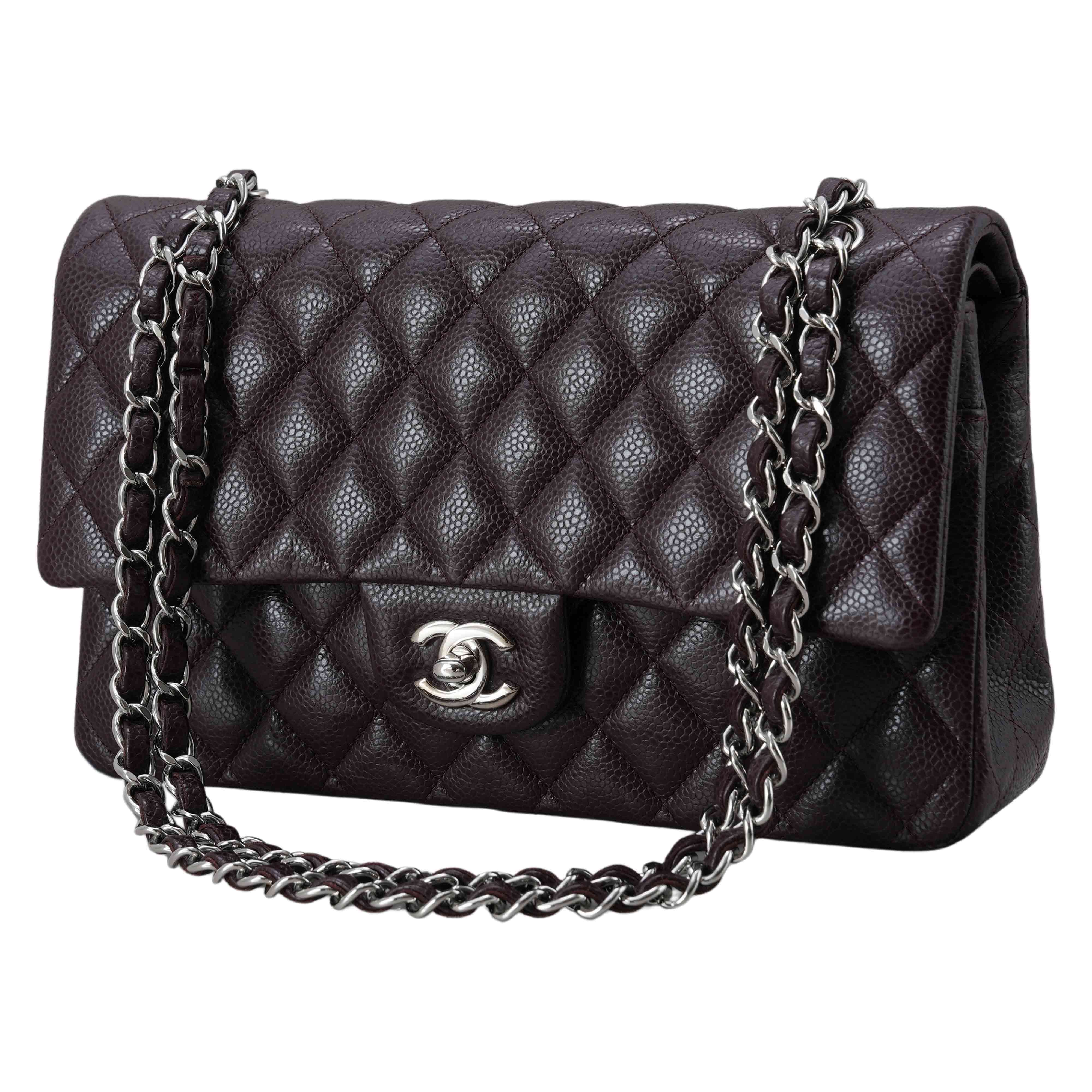 CHANEL(USED)샤넬 클래식 캐비어 미듐