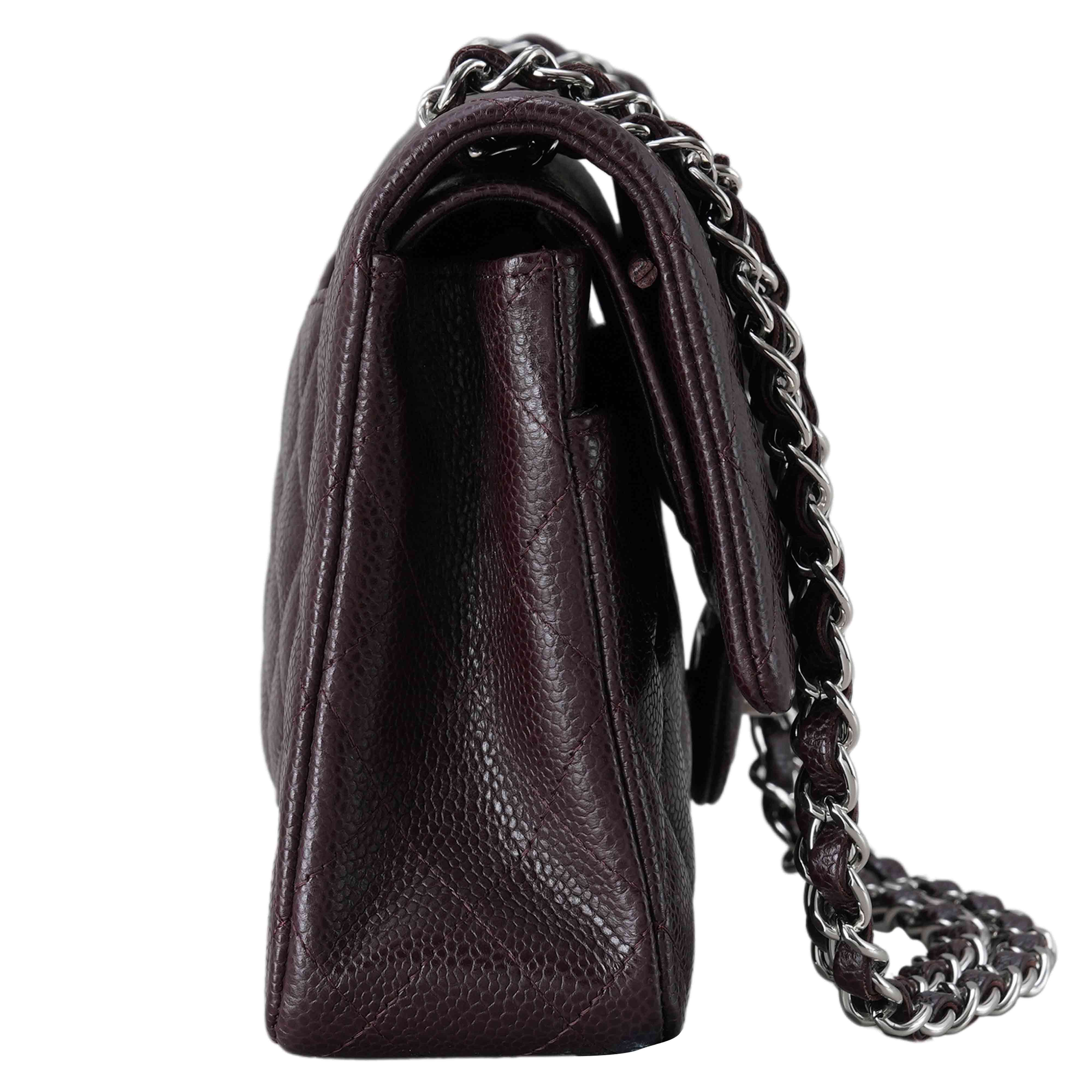 CHANEL(USED)샤넬 클래식 캐비어 미듐