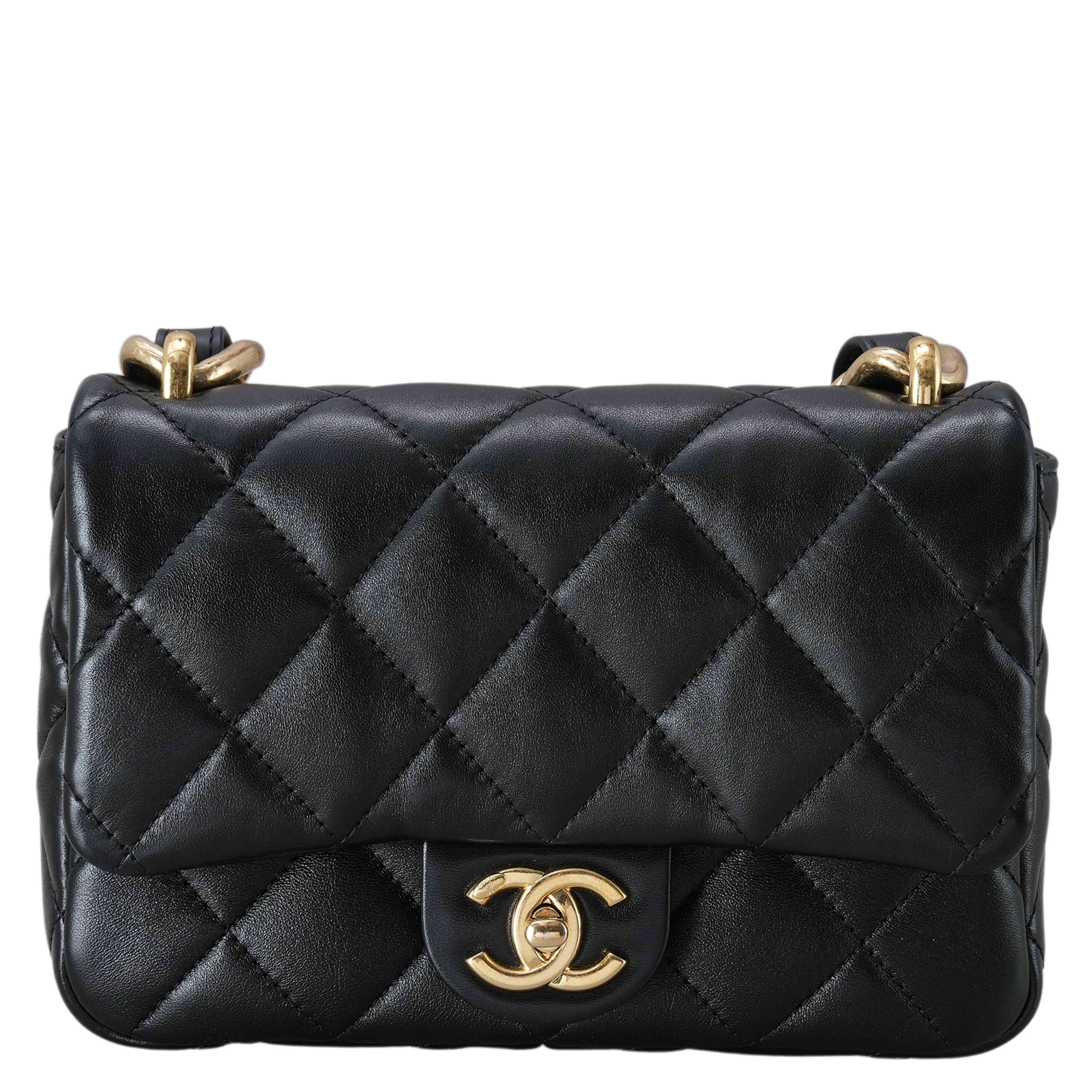 CHANEL(USED)샤넬 AS3214 빅체인 스몰 플랩백