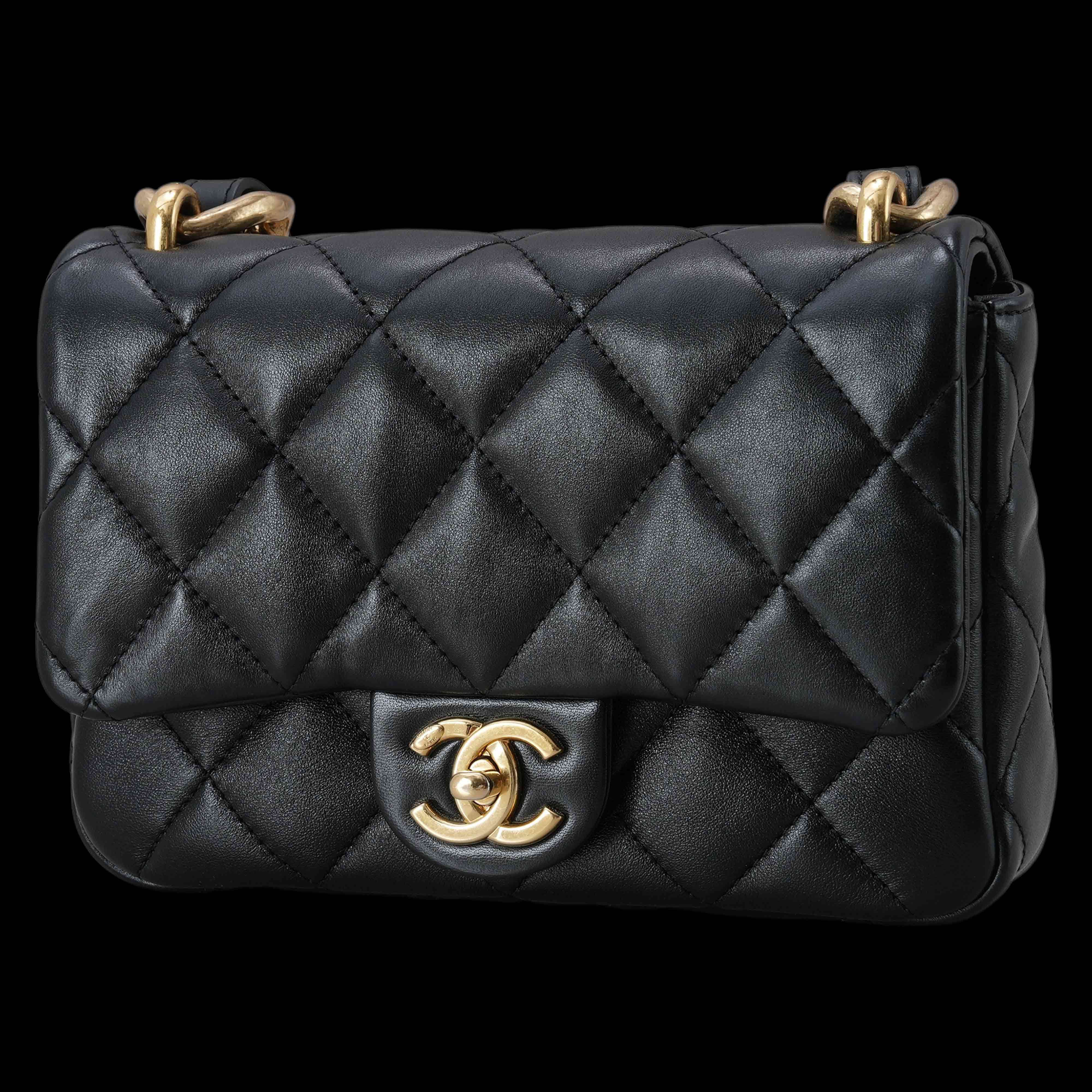 CHANEL(USED)샤넬 AS3214 빅체인 스몰 플랩백